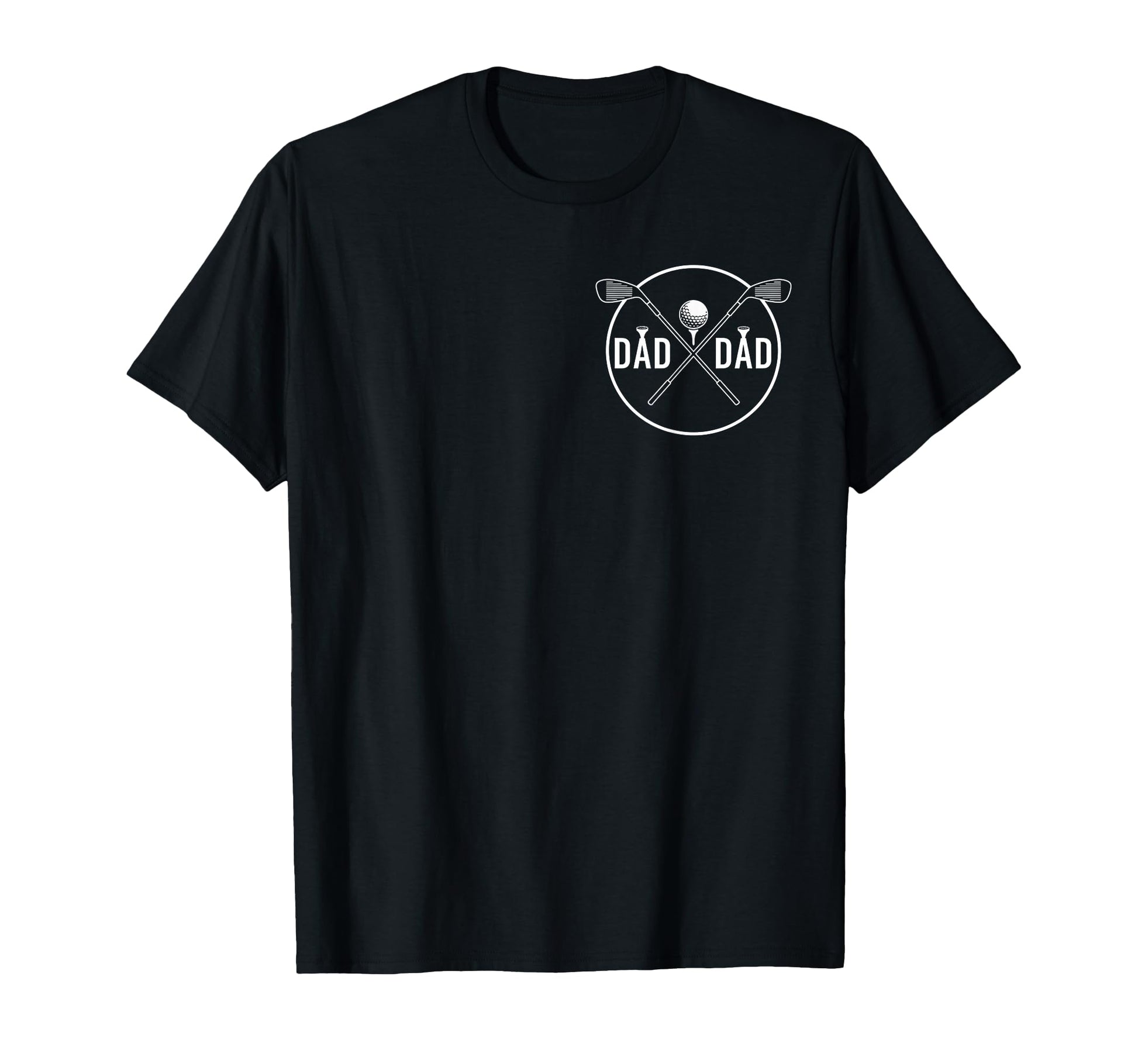 Golf Crossed Clubs Did Golfing Party Dad T-Shirt - Novelty Apparel Unisex - T-Shirt, Sweatshirt, Hoodie