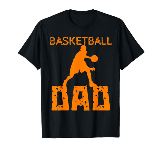 Basketball Dad Family Matching Funny T-Shirt - Novelty Apparel Unisex - T-Shirt, Sweatshirt, Hoodie