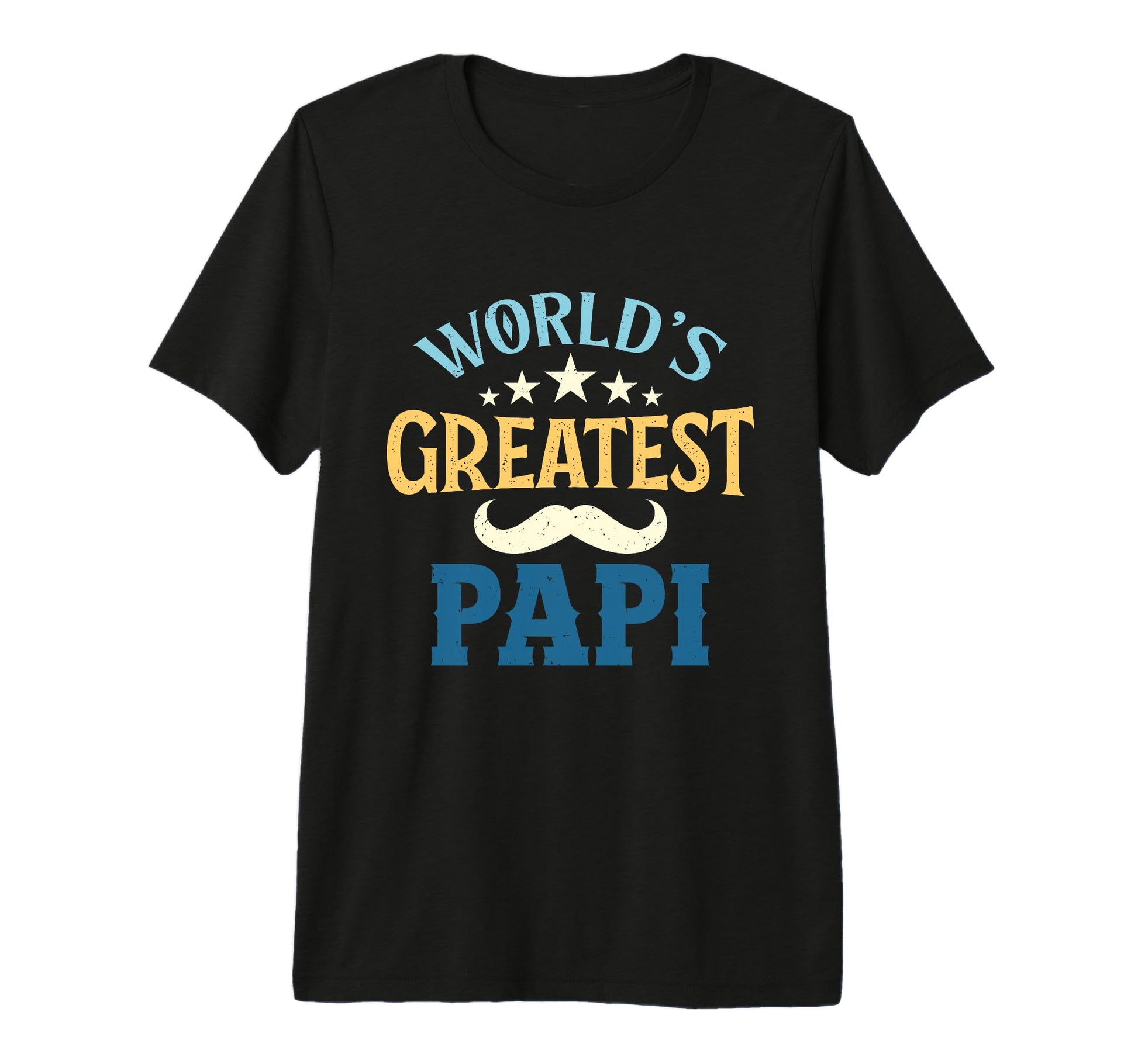 Mens Worlds Greatest Papi Gifts Fathers T-Shirt - Unique Graphic Unisex - T-Shirt, Sweatshirt, Hoodie