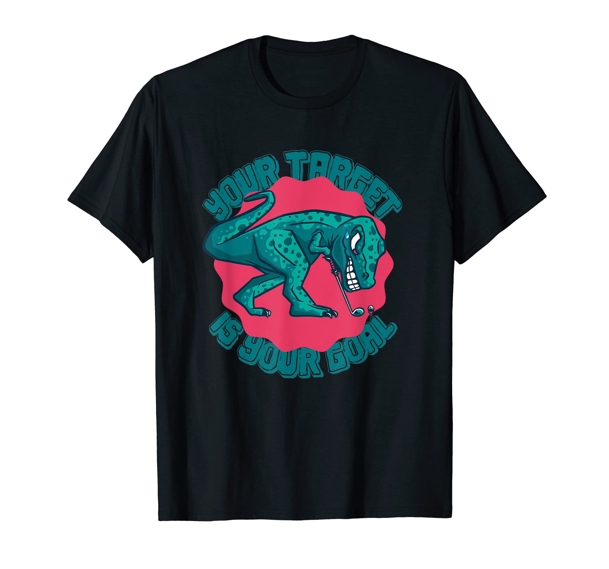 Target Is Goal Golf Cart Golfer T-Shirt - Aesthetic Graphic Men Women - T-Shirt, Sweatshirt, Hoodie