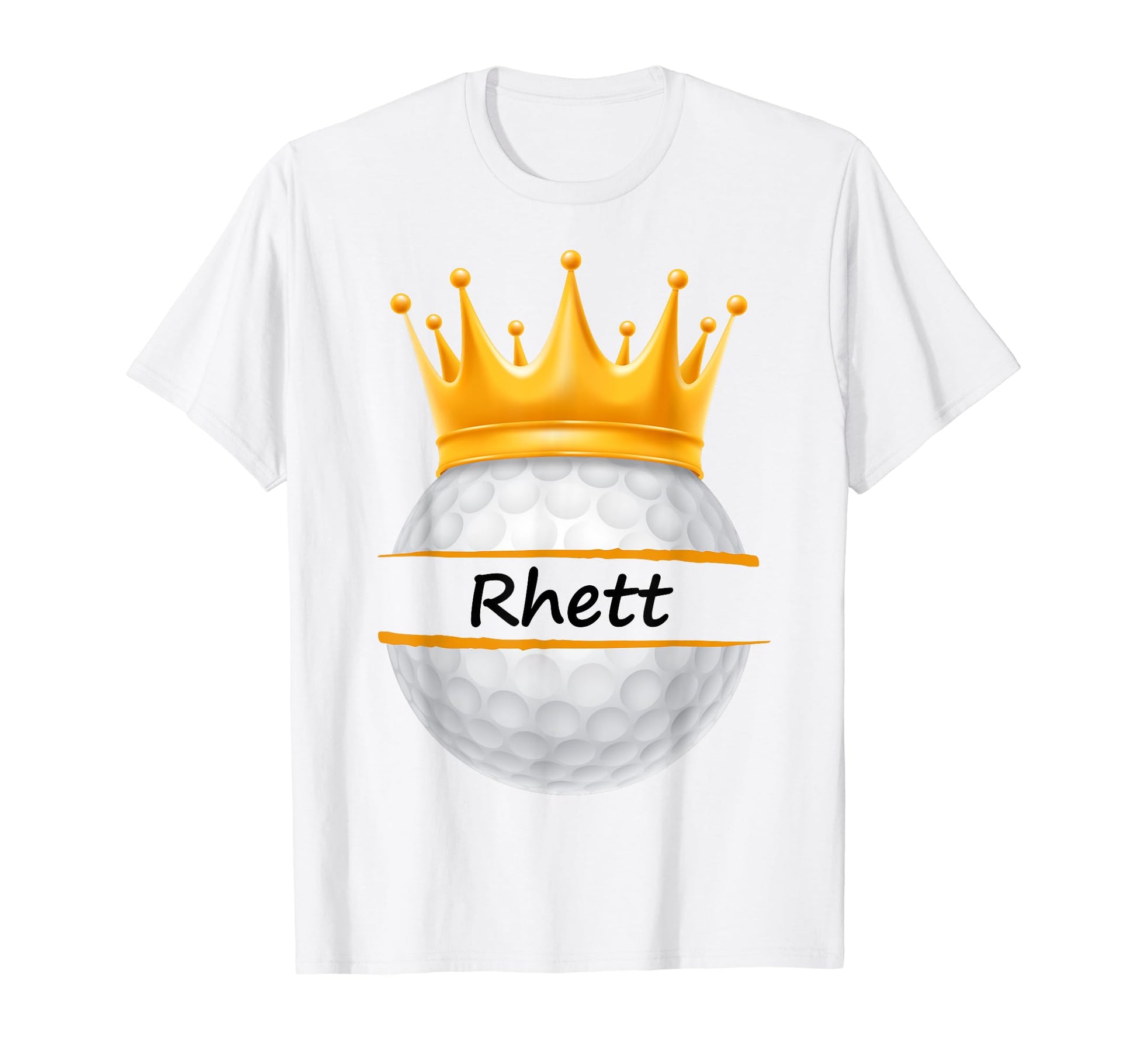 Novelty Golf Personalized Name Rhett T-Shirt - Streetwear Style Unisex - T-Shirt, Sweatshirt, Hoodie