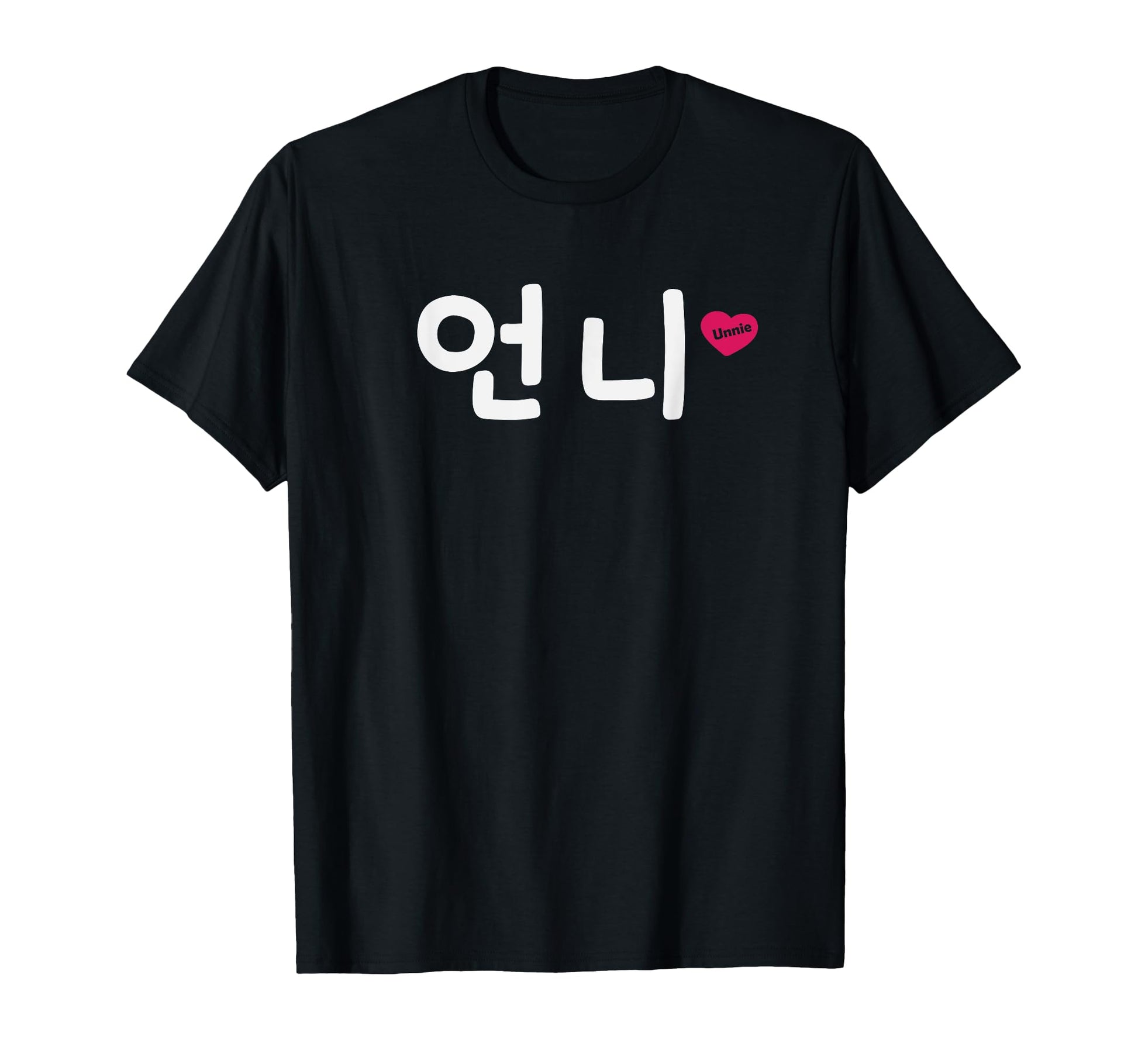 K Pop Sister Unnie Hangul T-Shirt - Unique Graphic Men Women - T-Shirt, Sweatshirt, Hoodie