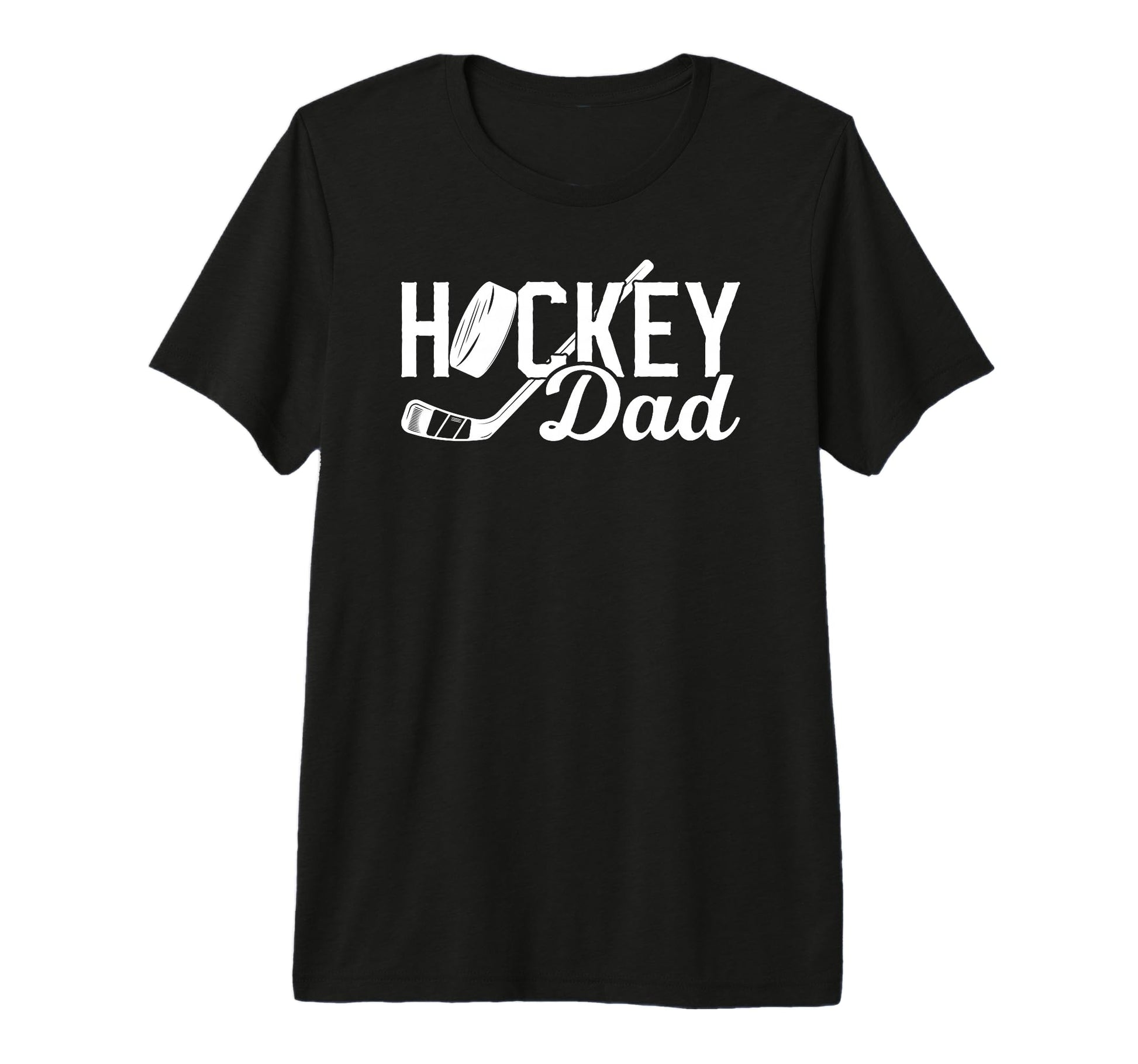Mens Hockey Dad Hockey Player Ice Hockey T-Shirt - Graphic Print Unisex - T-Shirt, Sweatshirt, Hoodie