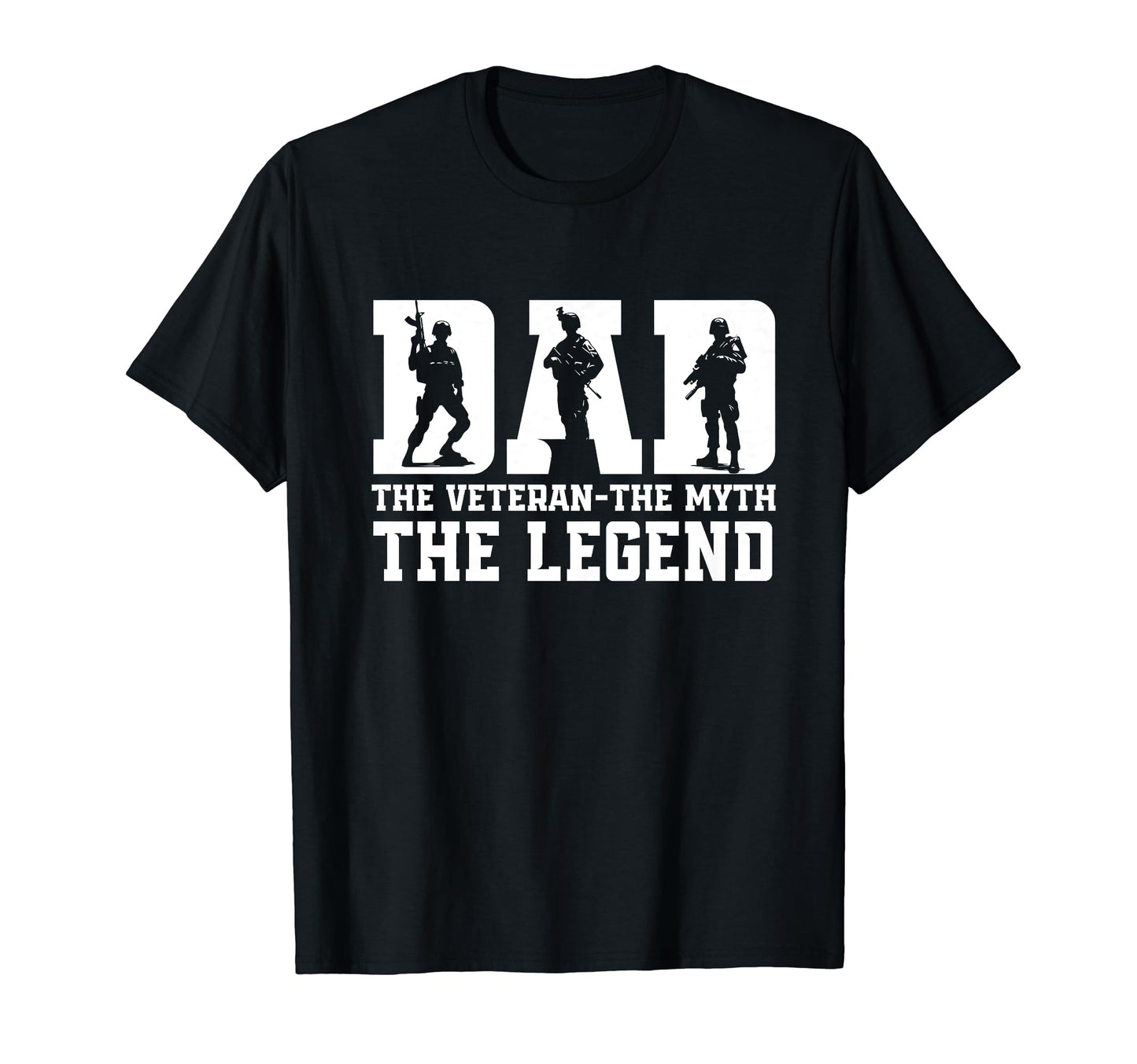 Dad Grandpa Veteran Myth Legend Gift Hoodie - Unique Graphic Men Women - T-Shirt, Sweatshirt, Hoodie
