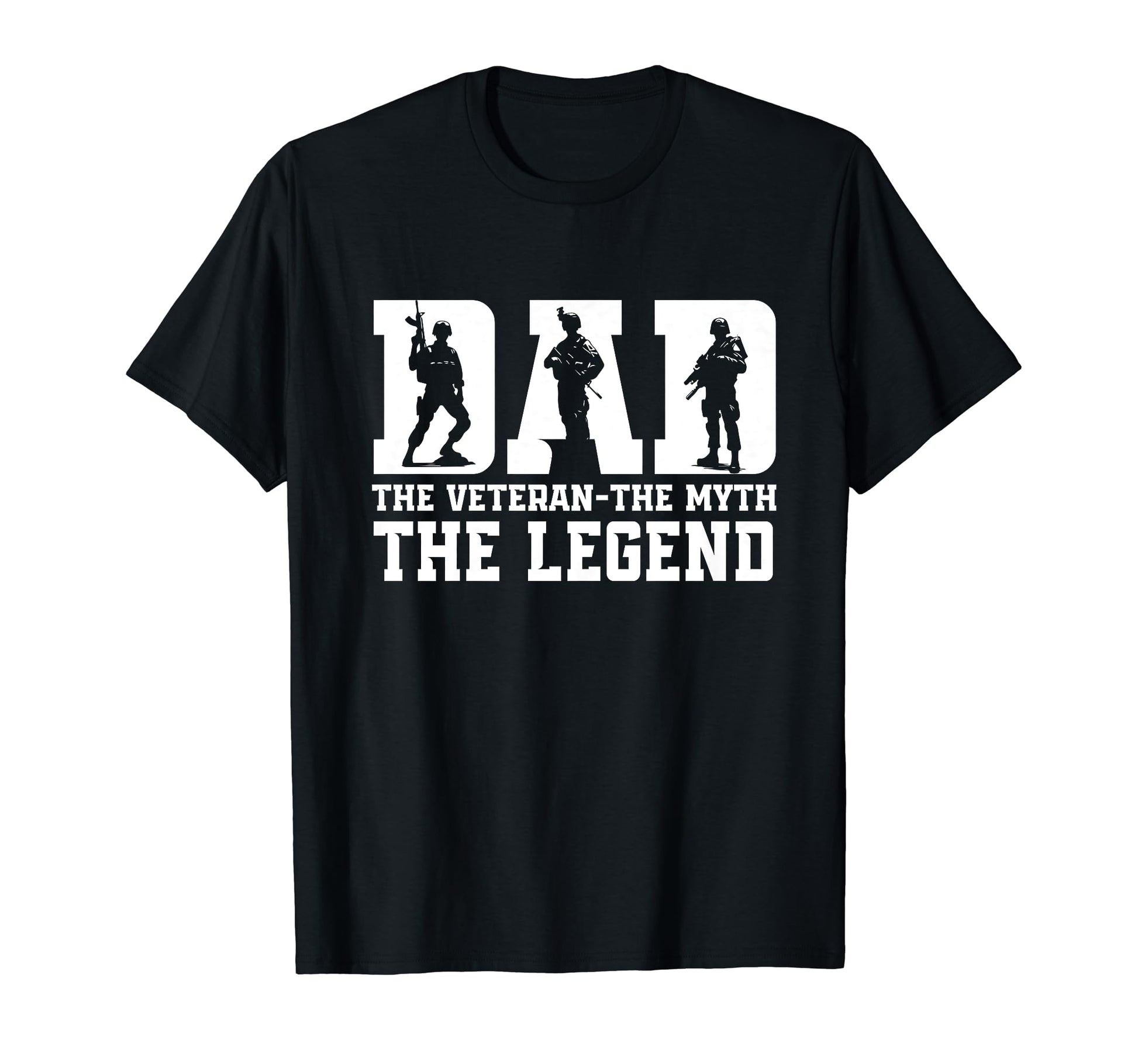 Dad Grandpa Veteran Myth Legend Gift Hoodie - Unique Graphic Men Women - T-Shirt, Sweatshirt, Hoodie