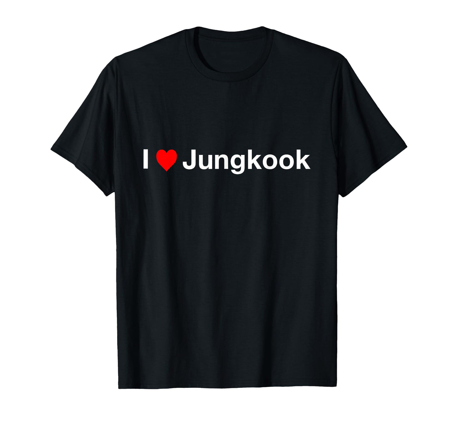 I Heart Jungkook T-Shirt - Casual Everyday Wear for Adults - T-Shirt, Sweatshirt, Hoodie
