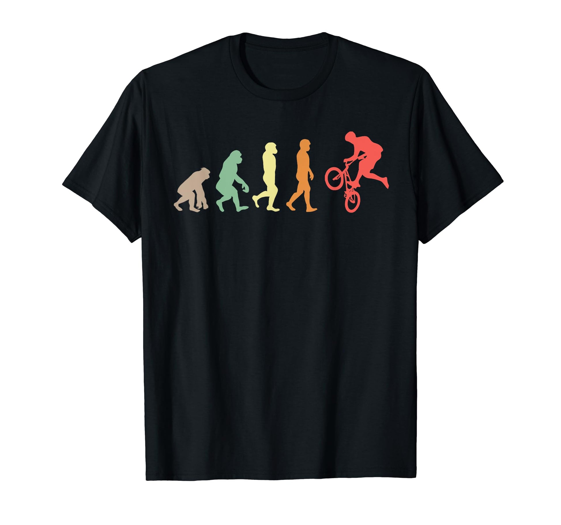 Cycling Evolution Bicycle Bike Cyclist T-Shirt - Unique Graphic Men Women - T-Shirt, Sweatshirt, Hoodie