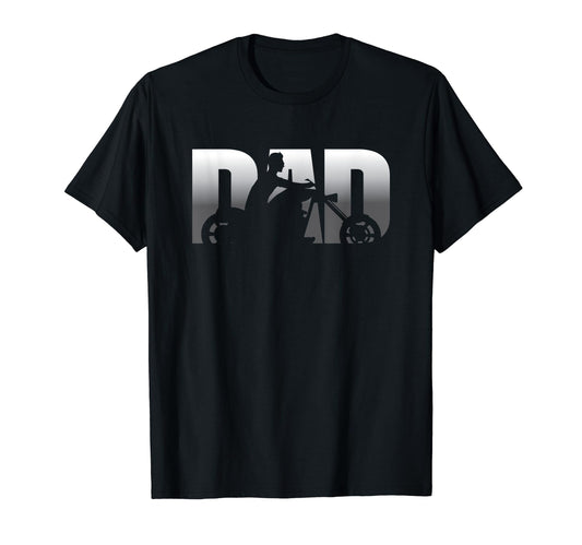 Biker Fathers Day Motorcycle Sweatshirt - Minimalist Print Unisex - T-Shirt, Sweatshirt, Hoodie