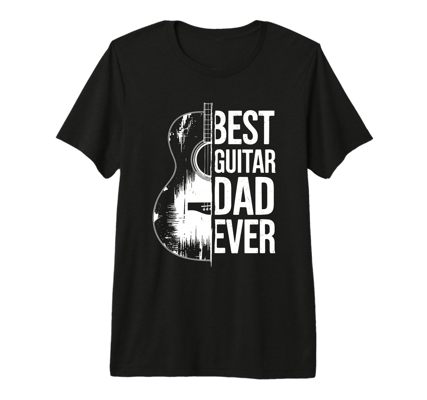 Mens Guitarist Dad Acoustic Guitar T-Shirt - Streetwear Style for Adults - T-Shirt, Sweatshirt, Hoodie