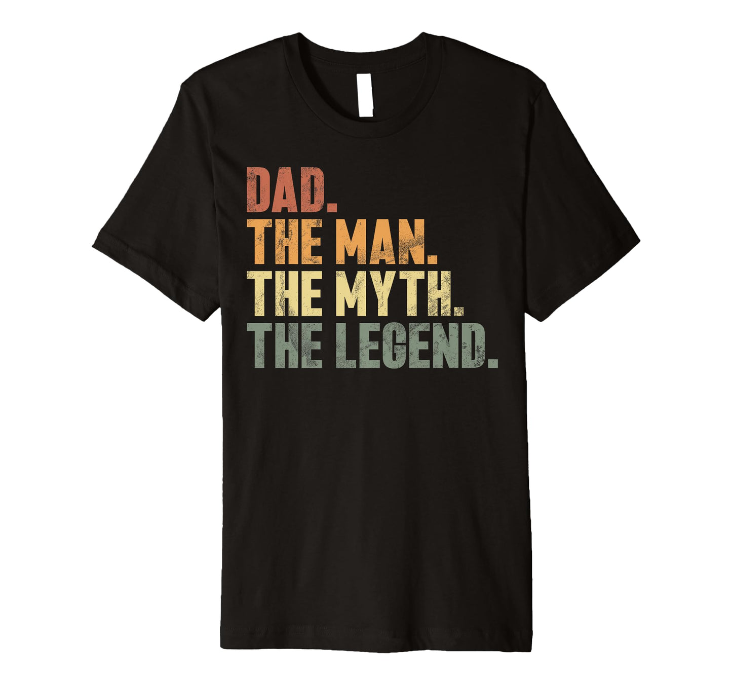 Dad Myth Legend Fathers Day Parent T-Shirt - Streetwear Style for Adults - T-Shirt, Sweatshirt, Hoodie