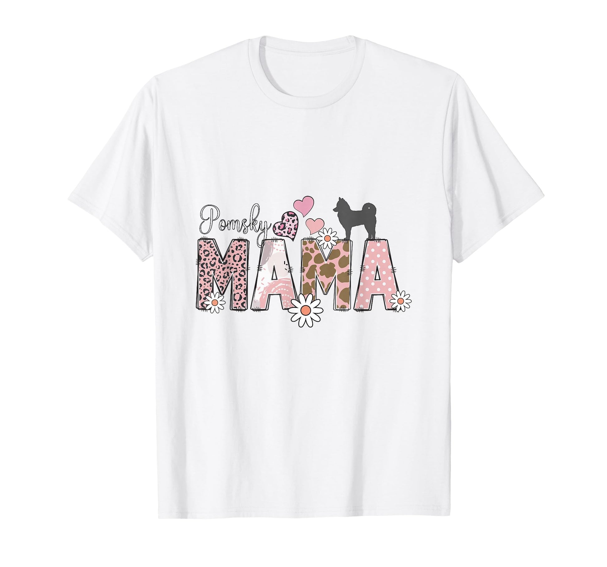 Pomsky Mama Mom Gift Hunde Geschenk T-Shirt - Aesthetic Graphic Unisex - T-Shirt, Sweatshirt, Hoodie