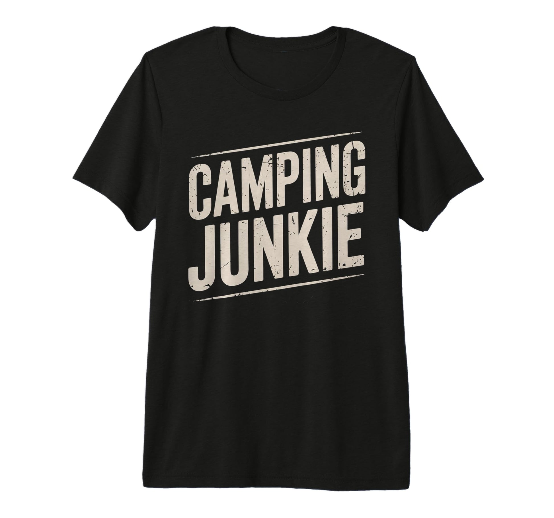 Funny Camping Junkie Outdoor T-Shirt - Aesthetic Graphic for Adults - T-Shirt, Sweatshirt, Hoodie