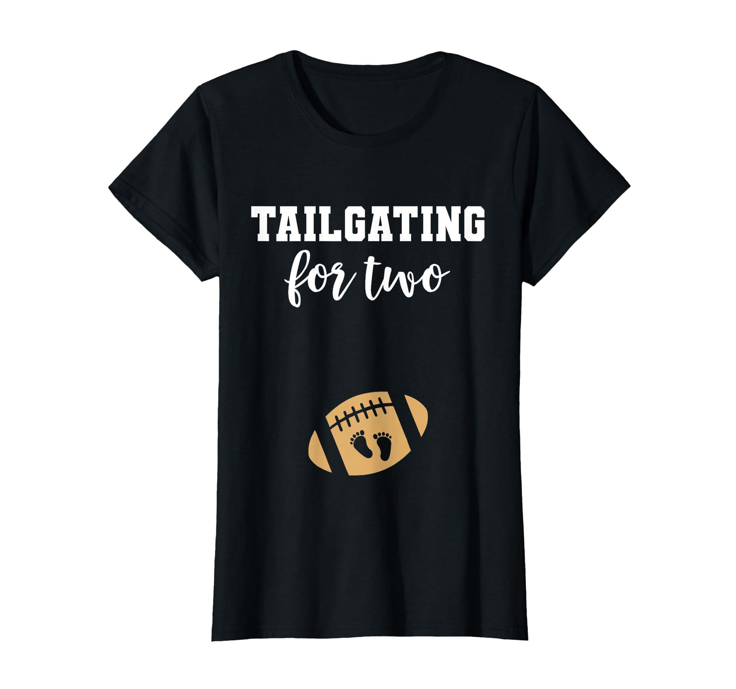 Womens Football Pregnancy Announcement T-Shirt - Fun Novelty Design Unisex - T-Shirt, Sweatshirt, Hoodie