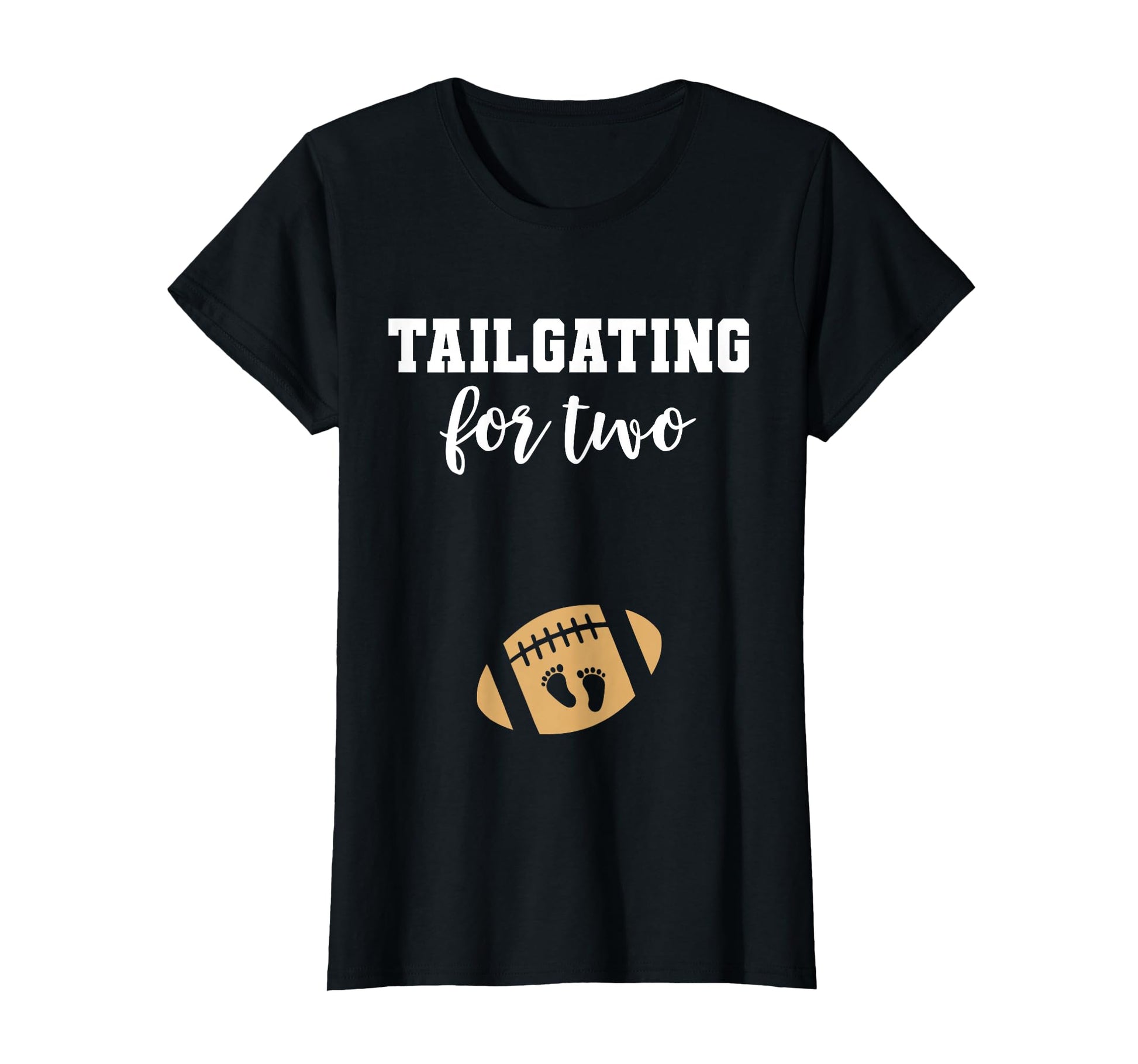 Womens Football Pregnancy Announcement T-Shirt - Fun Novelty Design Unisex - T-Shirt, Sweatshirt, Hoodie
