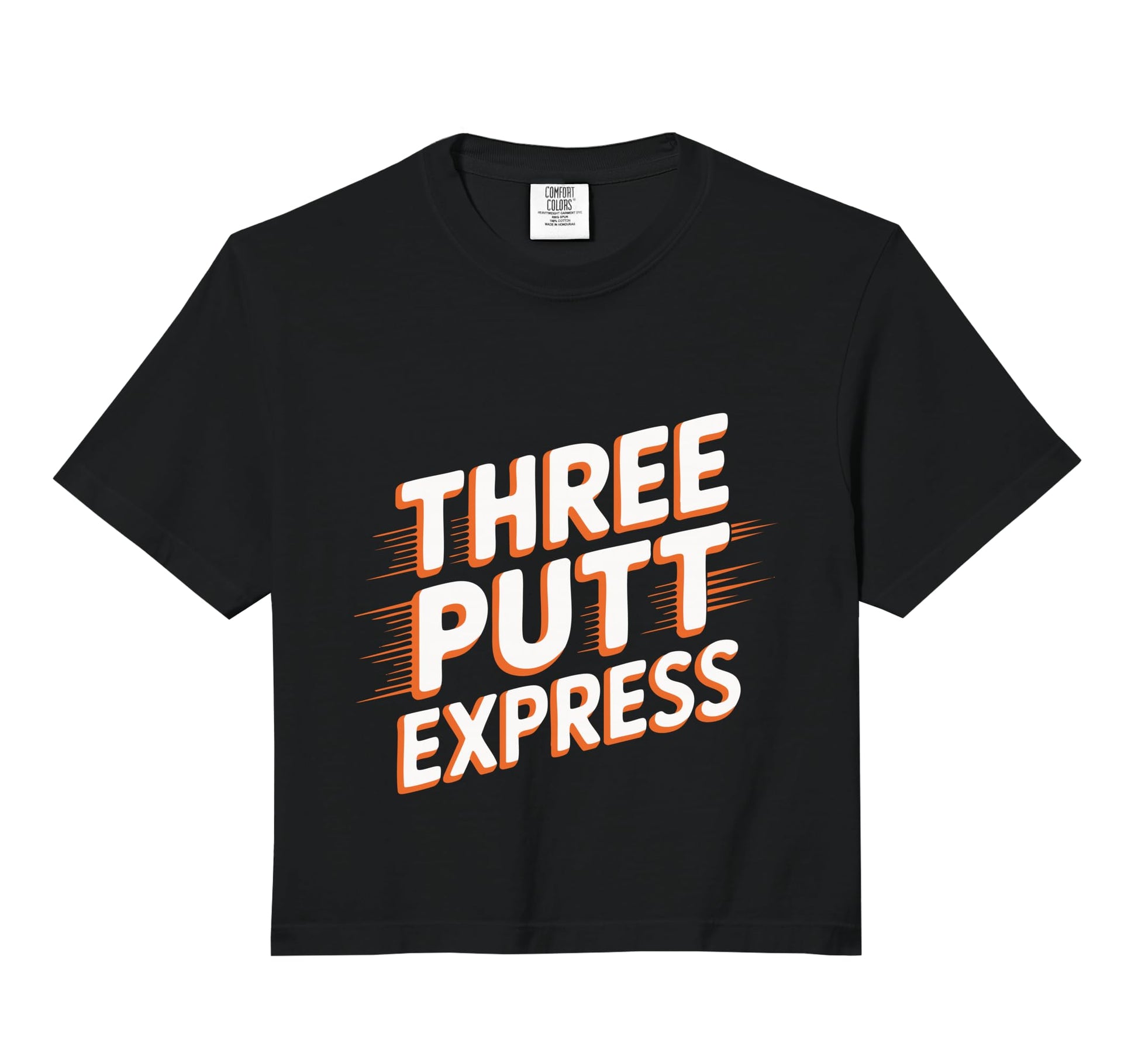 Three Putt Express Funny Golfer Sweatshirt - Custom Art Print for Adults - T-Shirt, Sweatshirt, Hoodie
