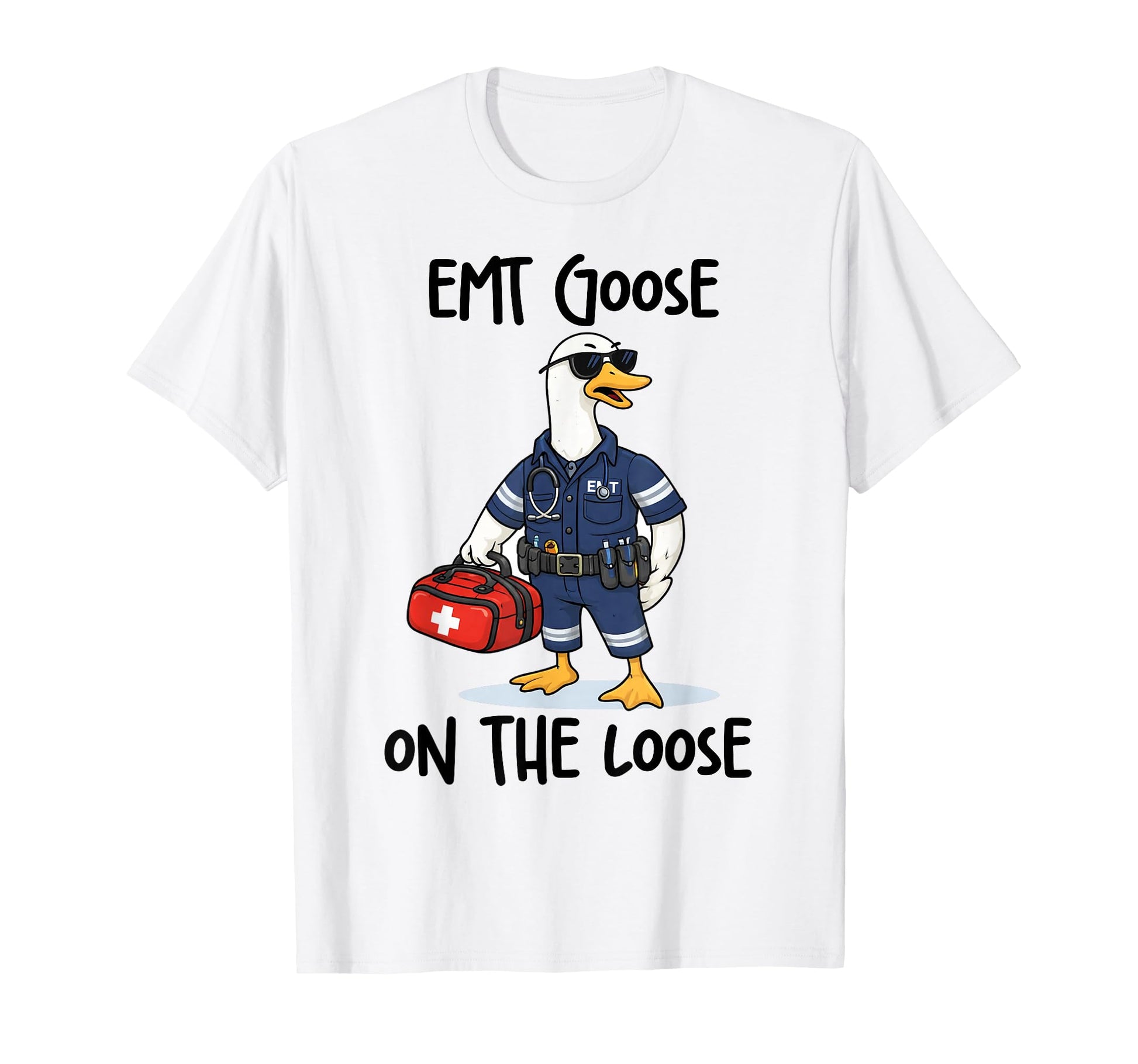 Emergency Medical Technician Funny Emt T-Shirt - Minimalist Print Unisex - T-Shirt, Sweatshirt, Hoodie