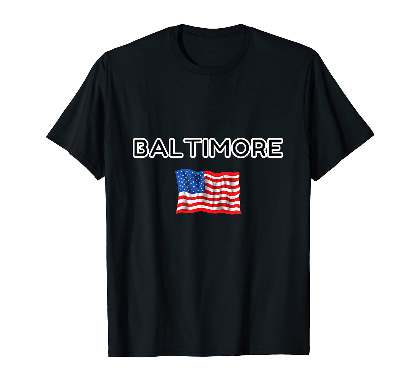 Baltimore Usa Pop Art T-Shirt - Custom Art Print for Adults - T-Shirt, Sweatshirt, Hoodie