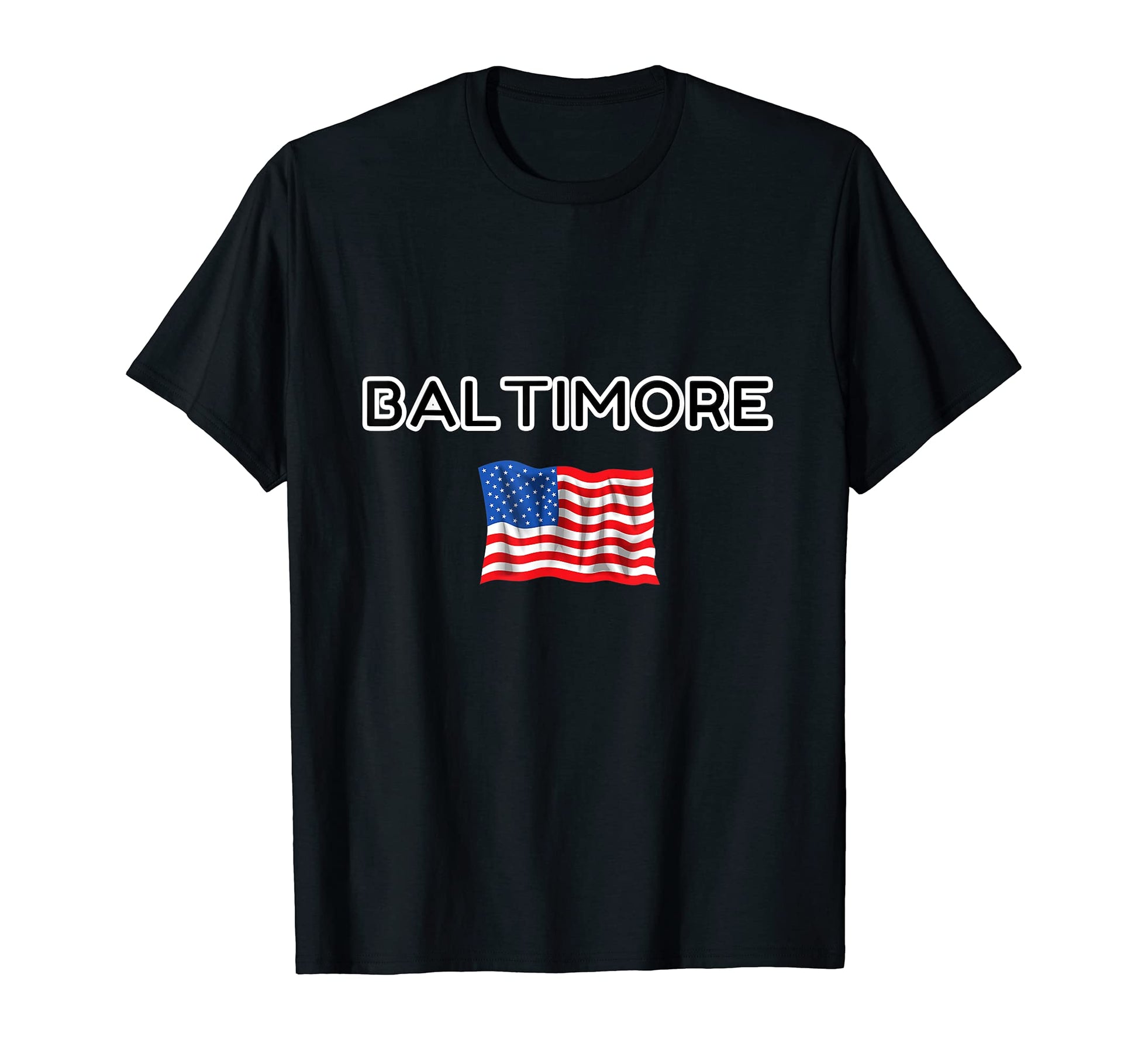 Baltimore Usa Pop Art T-Shirt - Custom Art Print for Adults - T-Shirt, Sweatshirt, Hoodie