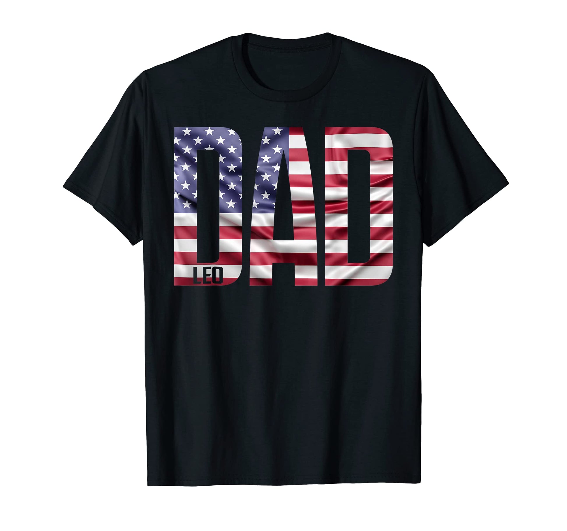 Dad Police Usa Flag Police T-Shirt - Casual Everyday Wear Men Women - T-Shirt, Sweatshirt, Hoodie
