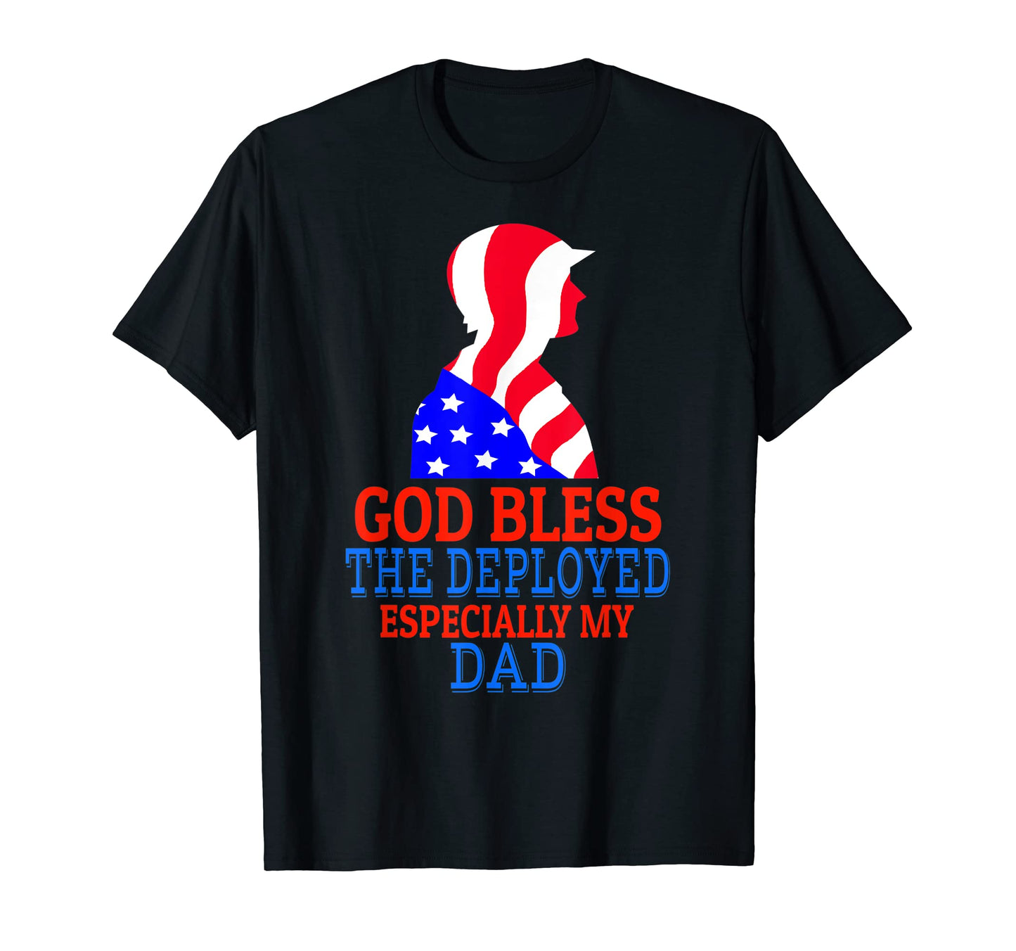 Deployed Dad Daughter Or Son T-Shirt - Custom Art Print Unisex - T-Shirt, Sweatshirt, Hoodie