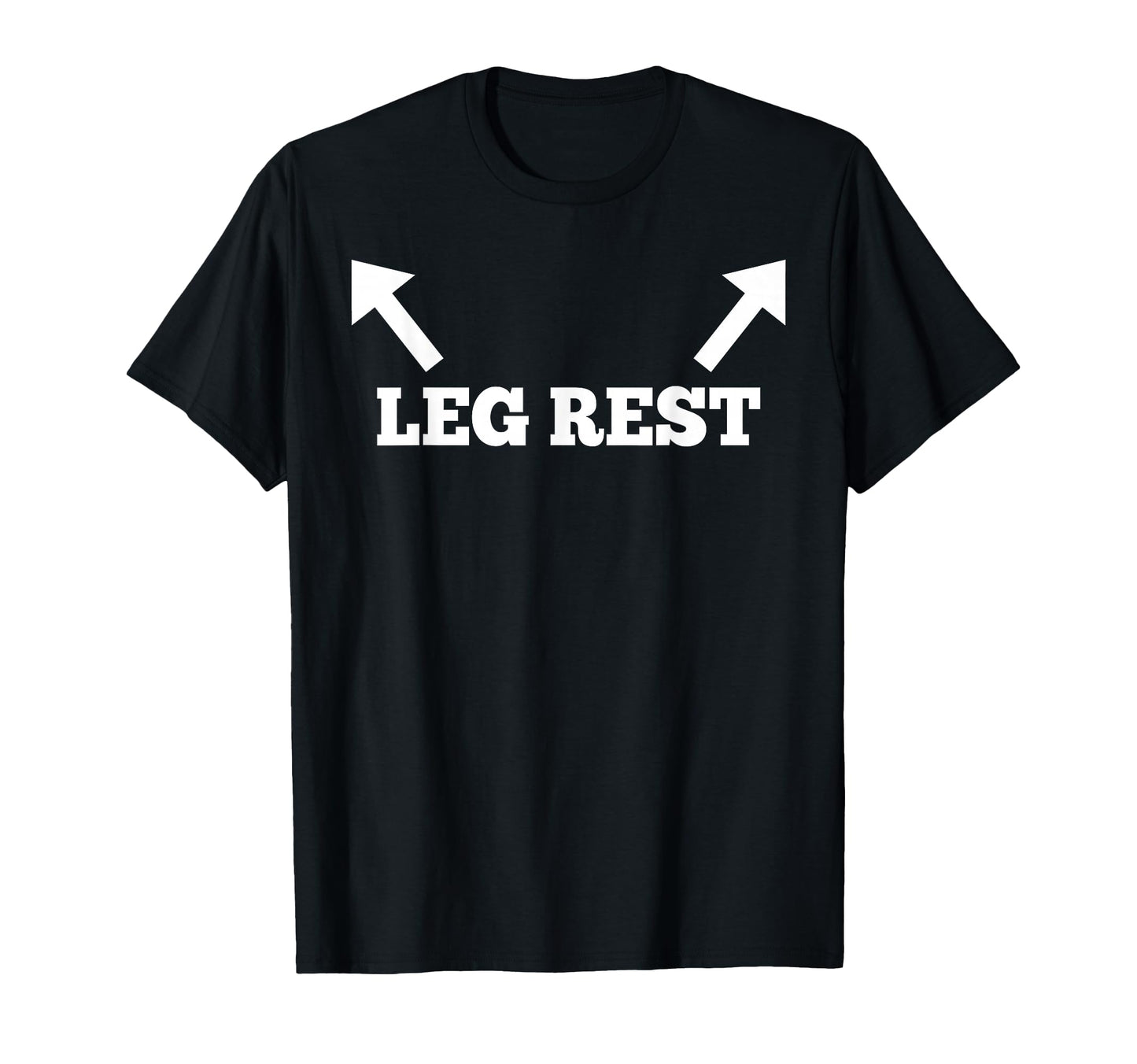 Funny Leg Rests Sex Addicted Friend T-Shirt - Unique Graphic for Adults - T-Shirt, Sweatshirt, Hoodie