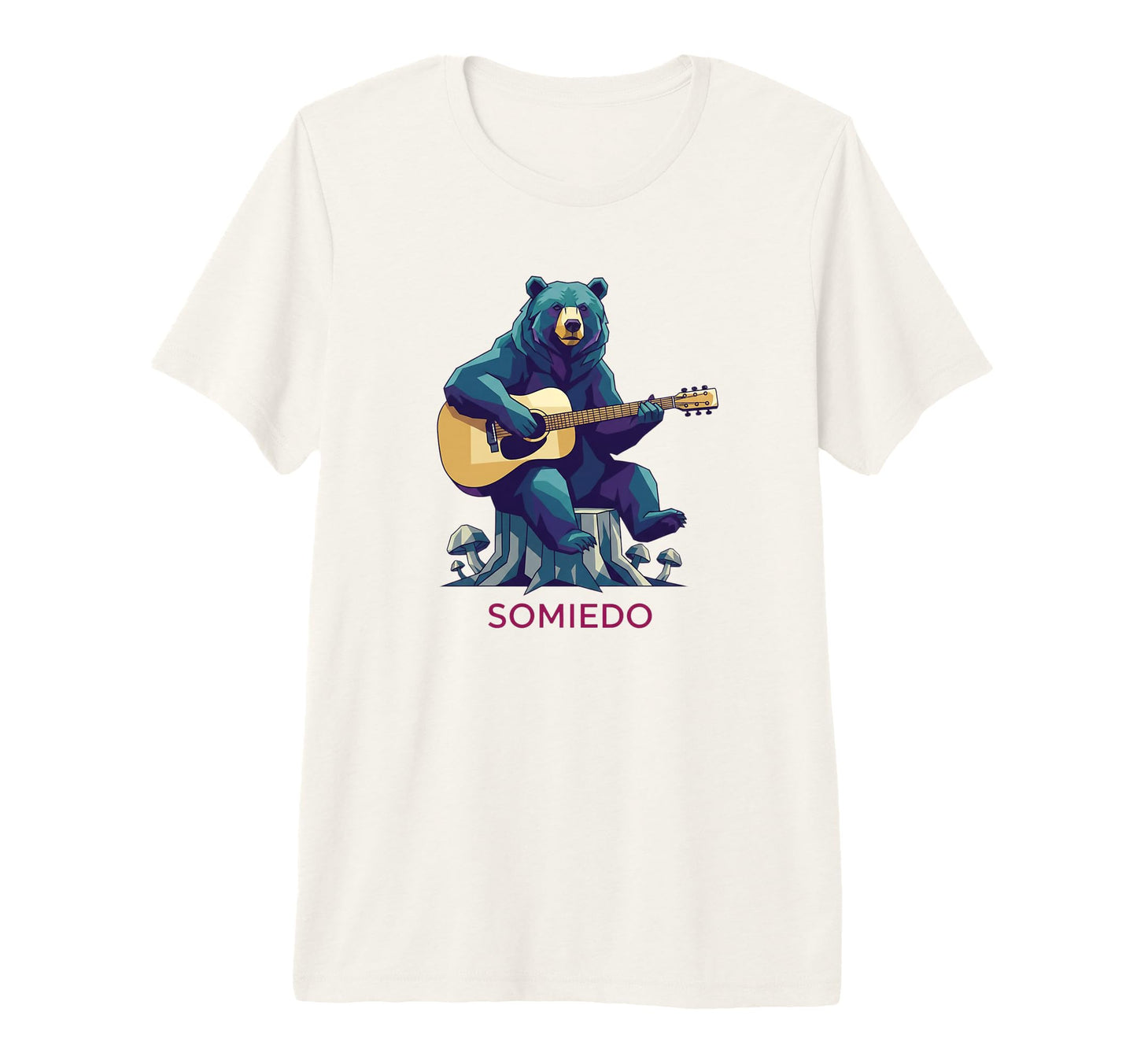 Somiedo Bear Wildlife Nature Lover T-Shirt - Minimalist Print for Adults - T-Shirt, Sweatshirt, Hoodie