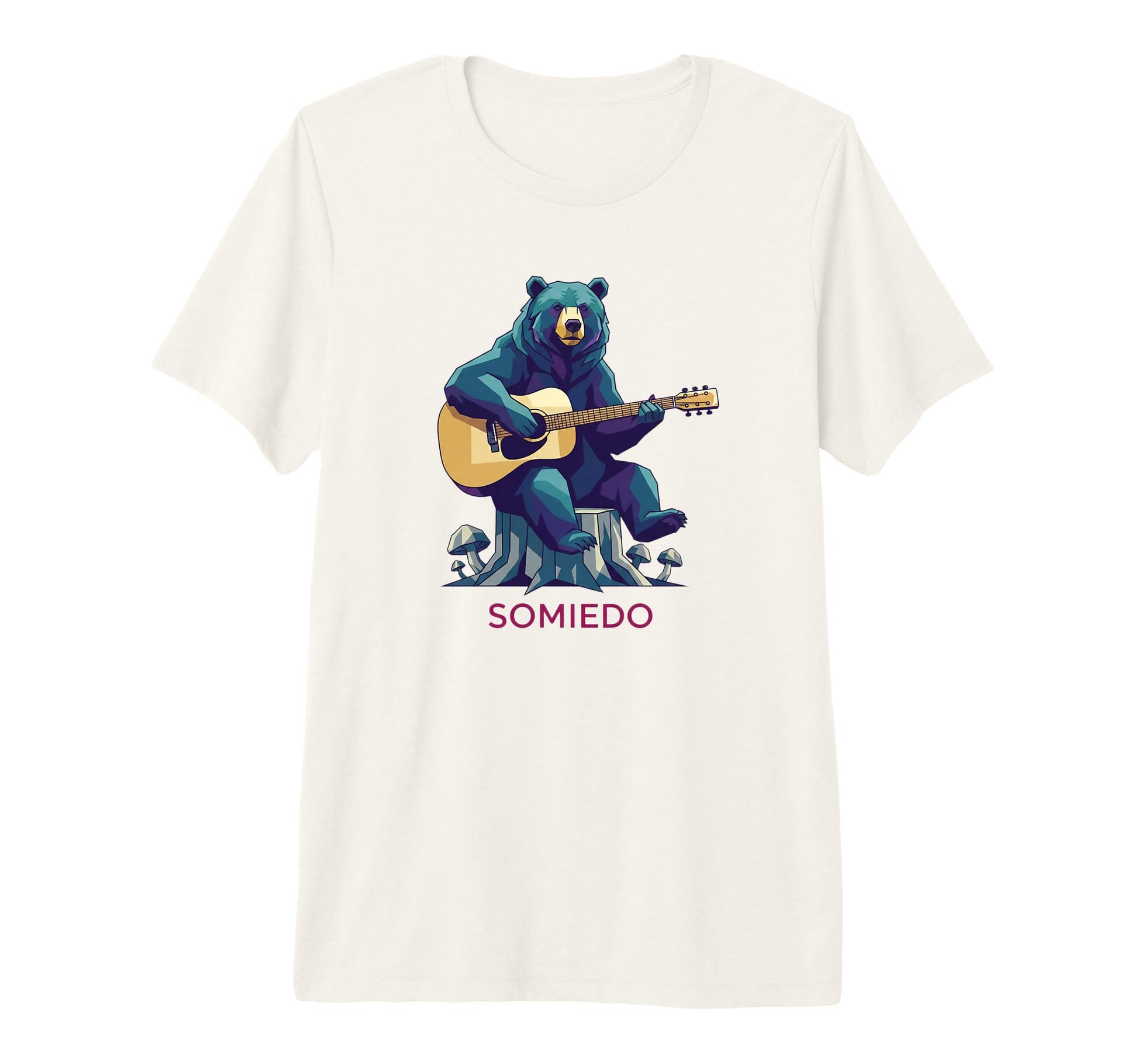 Somiedo Bear Wildlife Nature Lover T-Shirt - Minimalist Print for Adults - T-Shirt, Sweatshirt, Hoodie