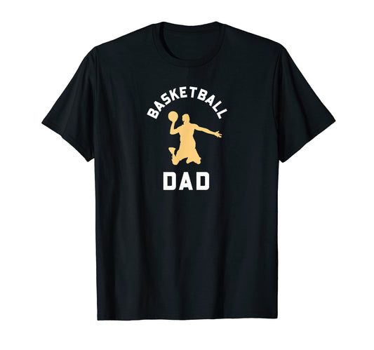 Basketball Dad Sports Parents Designs T-Shirt - Graphic Print Men Women - T-Shirt, Sweatshirt, Hoodie