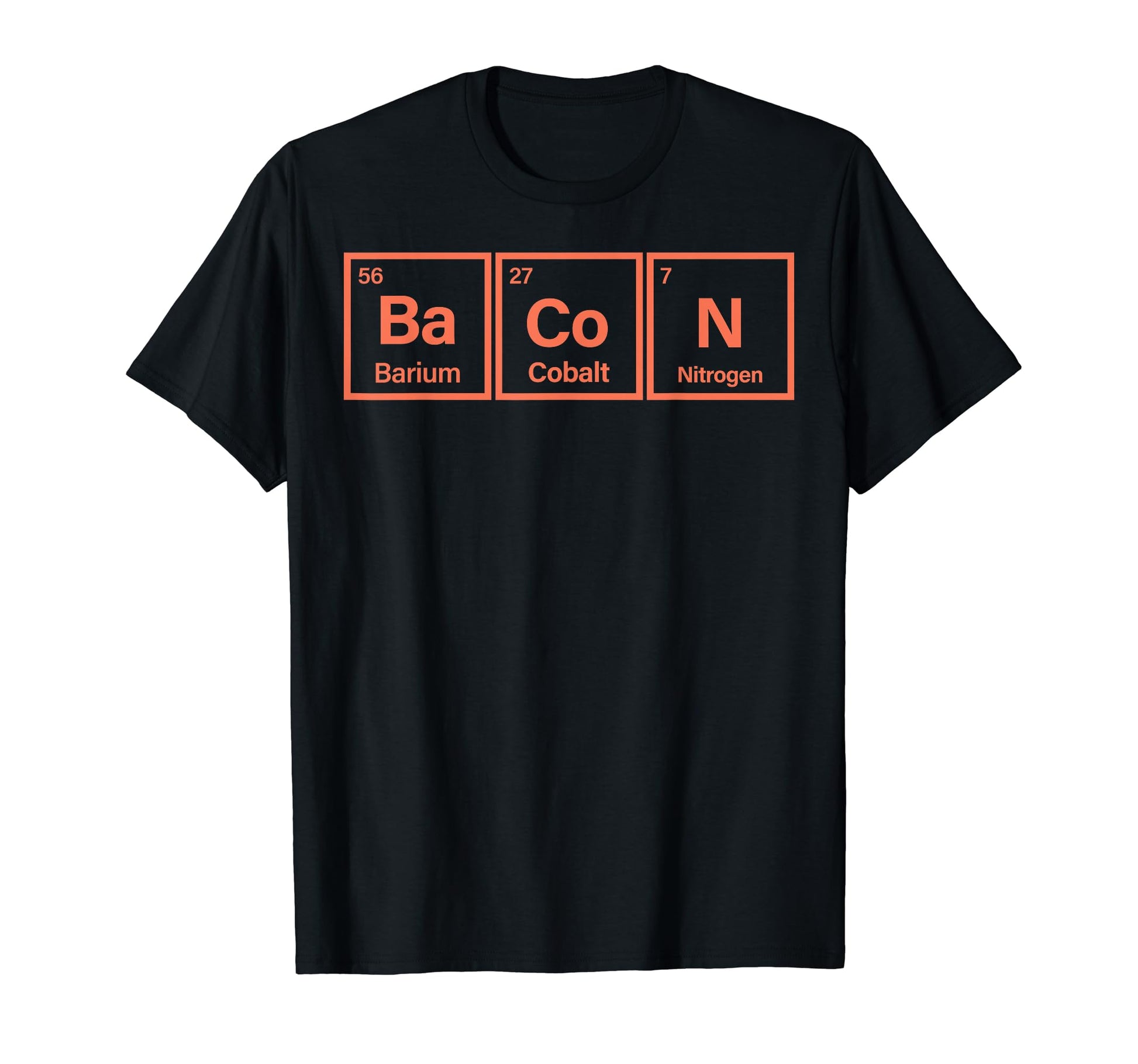 Funny Bacon Periodic Table Gift T-Shirt - Aesthetic Graphic Men Women - T-Shirt, Sweatshirt, Hoodie