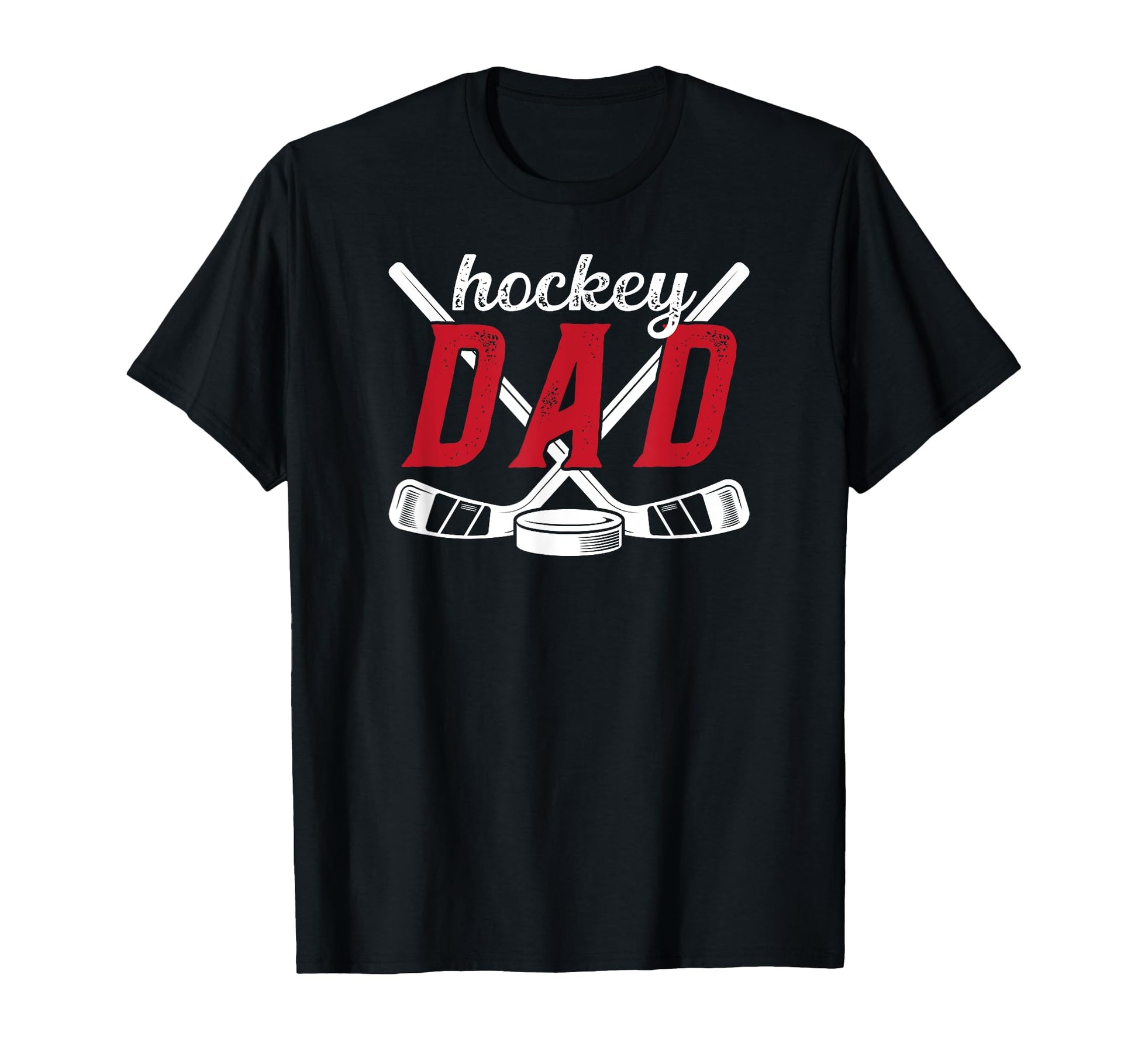 Hockey Dad Hockey Player Proud T-Shirt - Casual Everyday Wear for Adults - T-Shirt, Sweatshirt, Hoodie