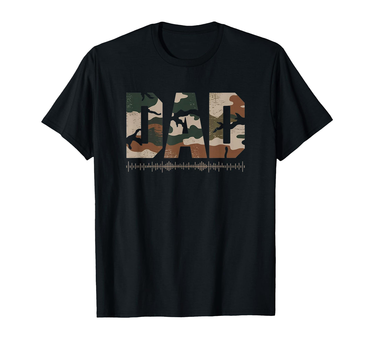 Camo Dad Compass Fathers Who Love T-Shirt - Custom Art Print for Adults - T-Shirt, Sweatshirt, Hoodie