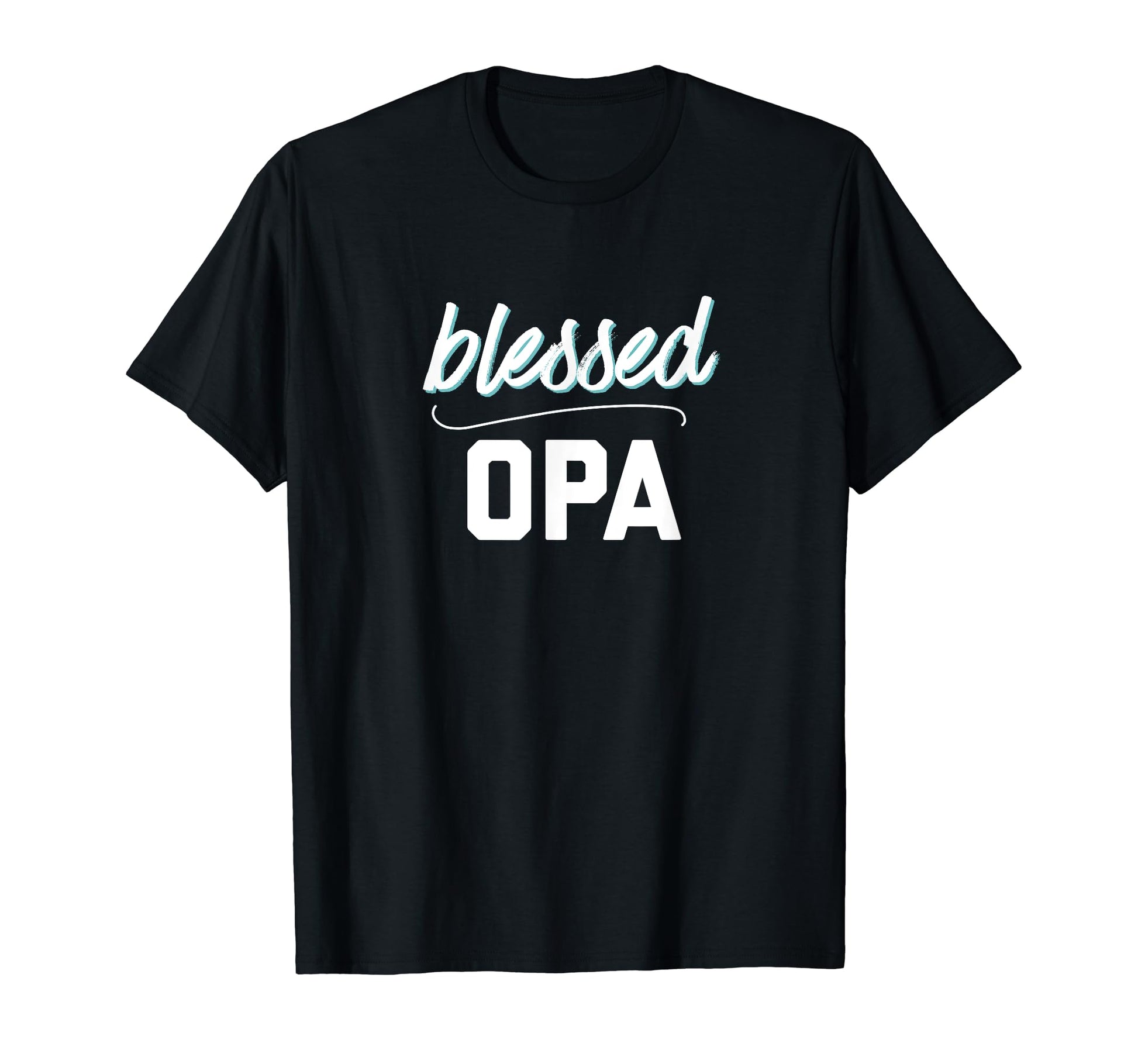 Mens Blessed Opa Christian Favorite T-Shirt - Unique Graphic Men Women - T-Shirt, Sweatshirt, Hoodie