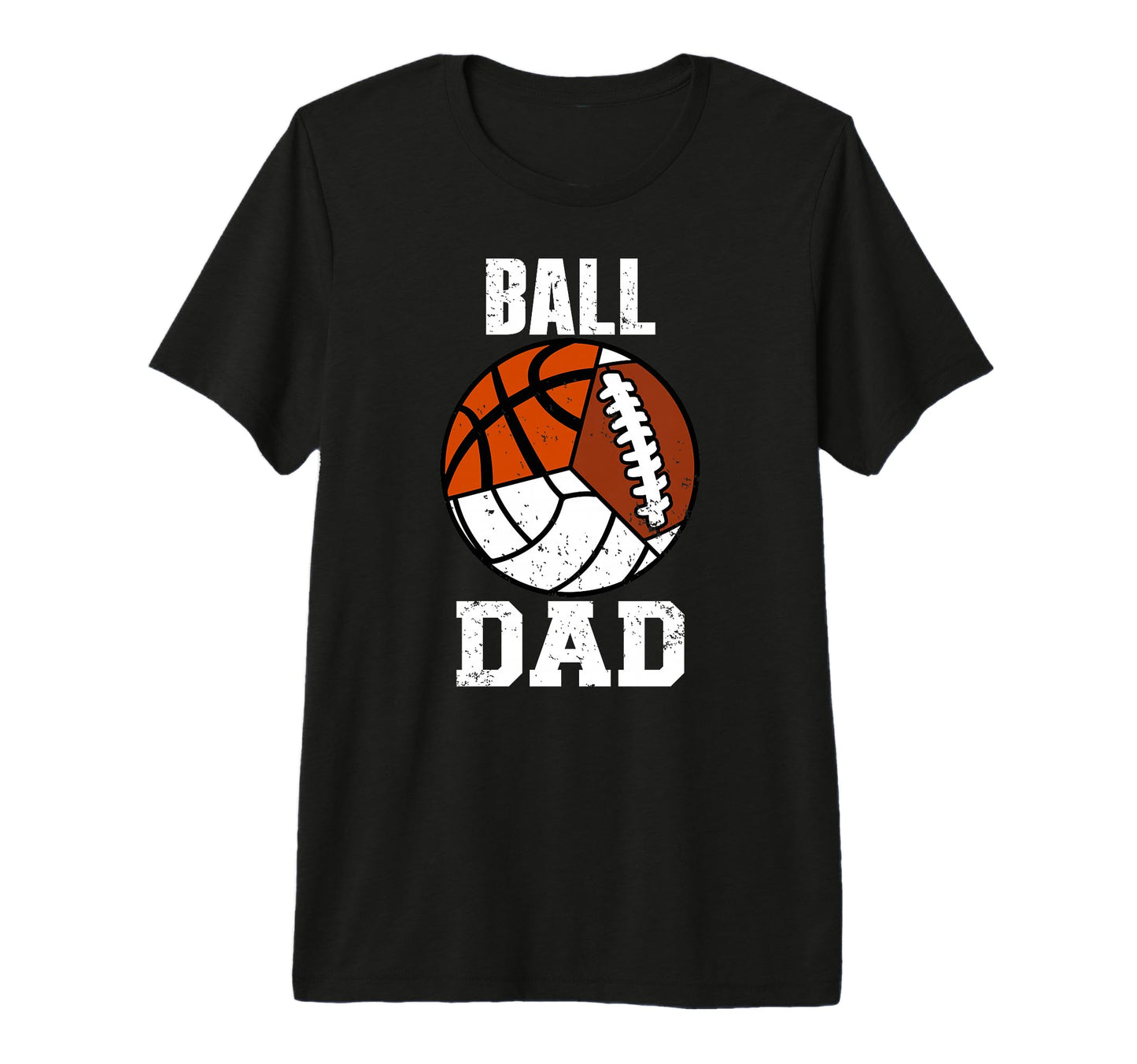 Mens Ball Dad Funny Volleyball T-Shirt - Streetwear Style for Adults - T-Shirt, Sweatshirt, Hoodie