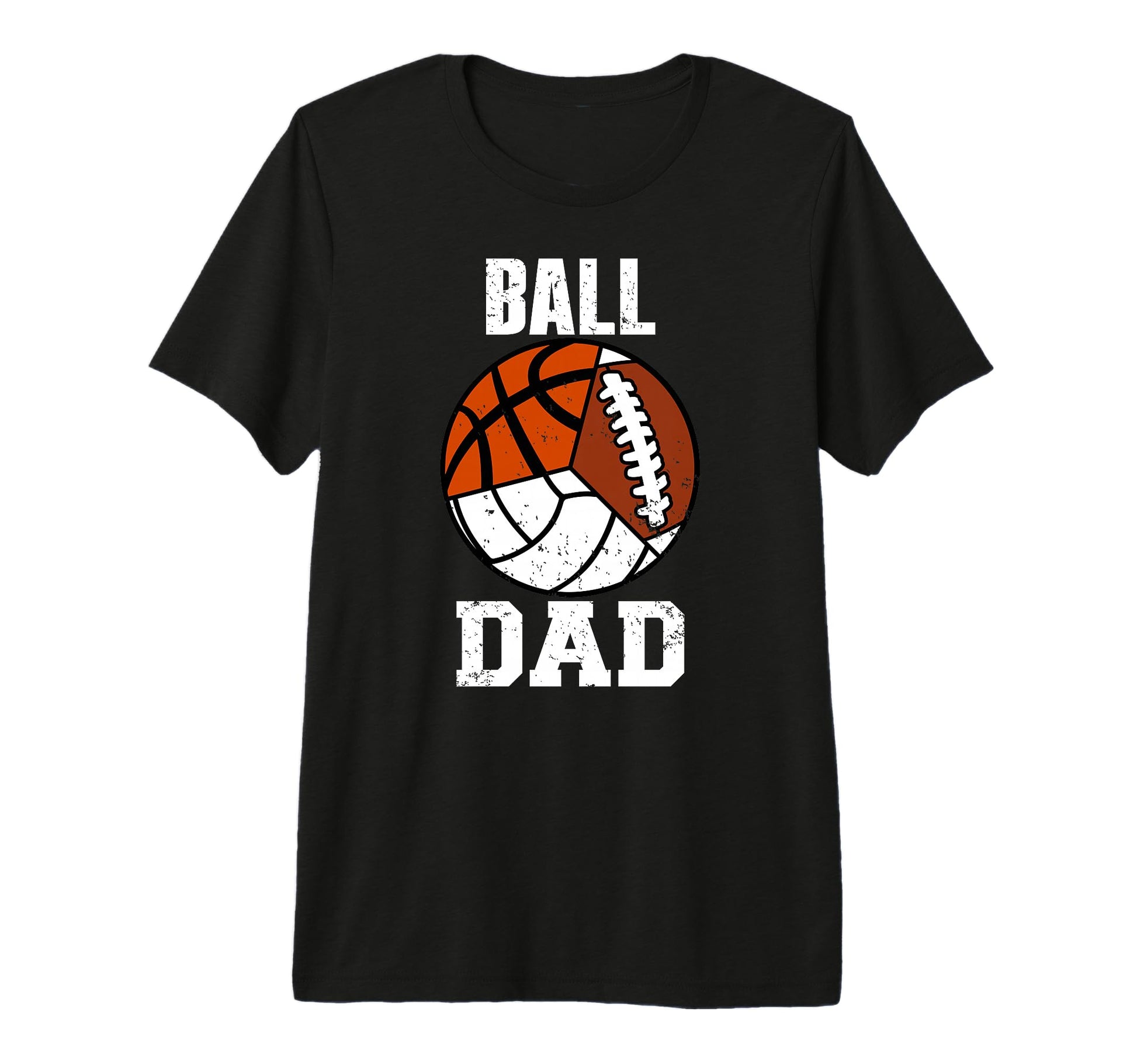 Mens Ball Dad Funny Volleyball T-Shirt - Streetwear Style for Adults - T-Shirt, Sweatshirt, Hoodie