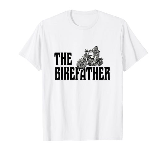 Biker Bikefather Biker Dad Funny T-Shirt - Unique Graphic for Adults - T-Shirt, Sweatshirt, Hoodie