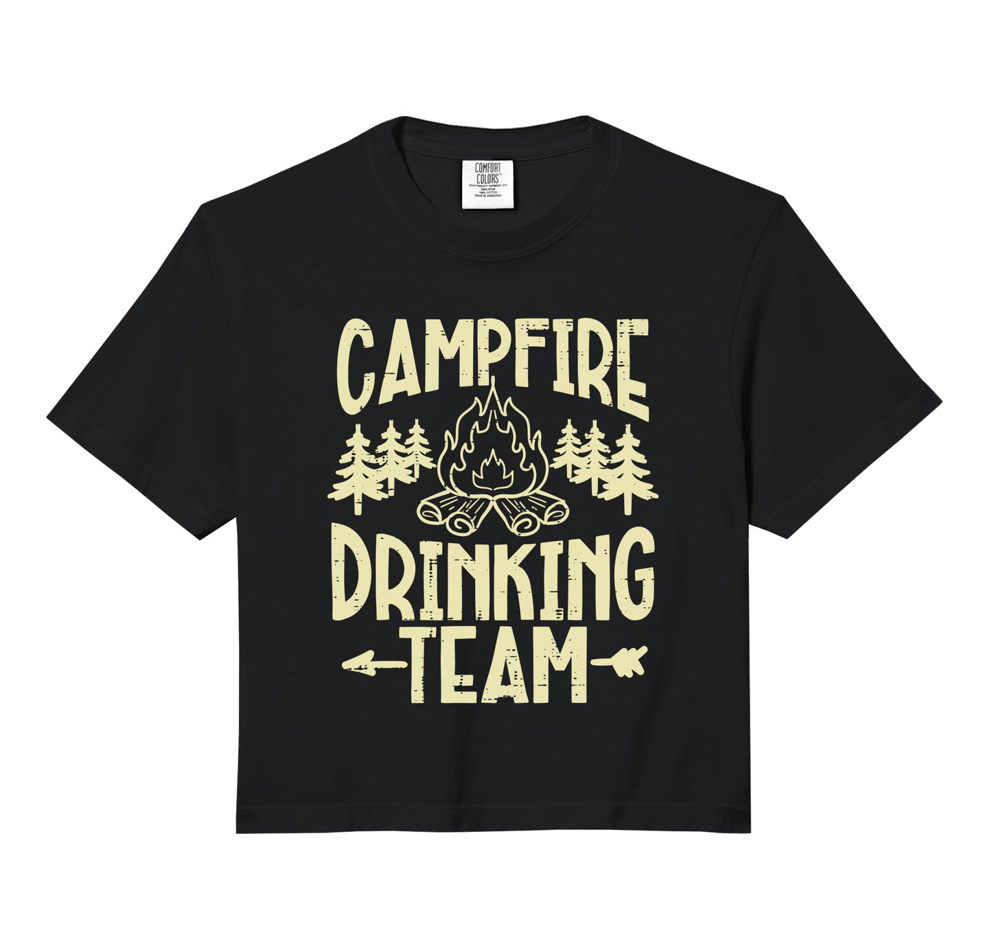 Campfire Team Camping Funny Camp T-Shirt - Casual Everyday Wear Unisex - T-Shirt, Sweatshirt, Hoodie