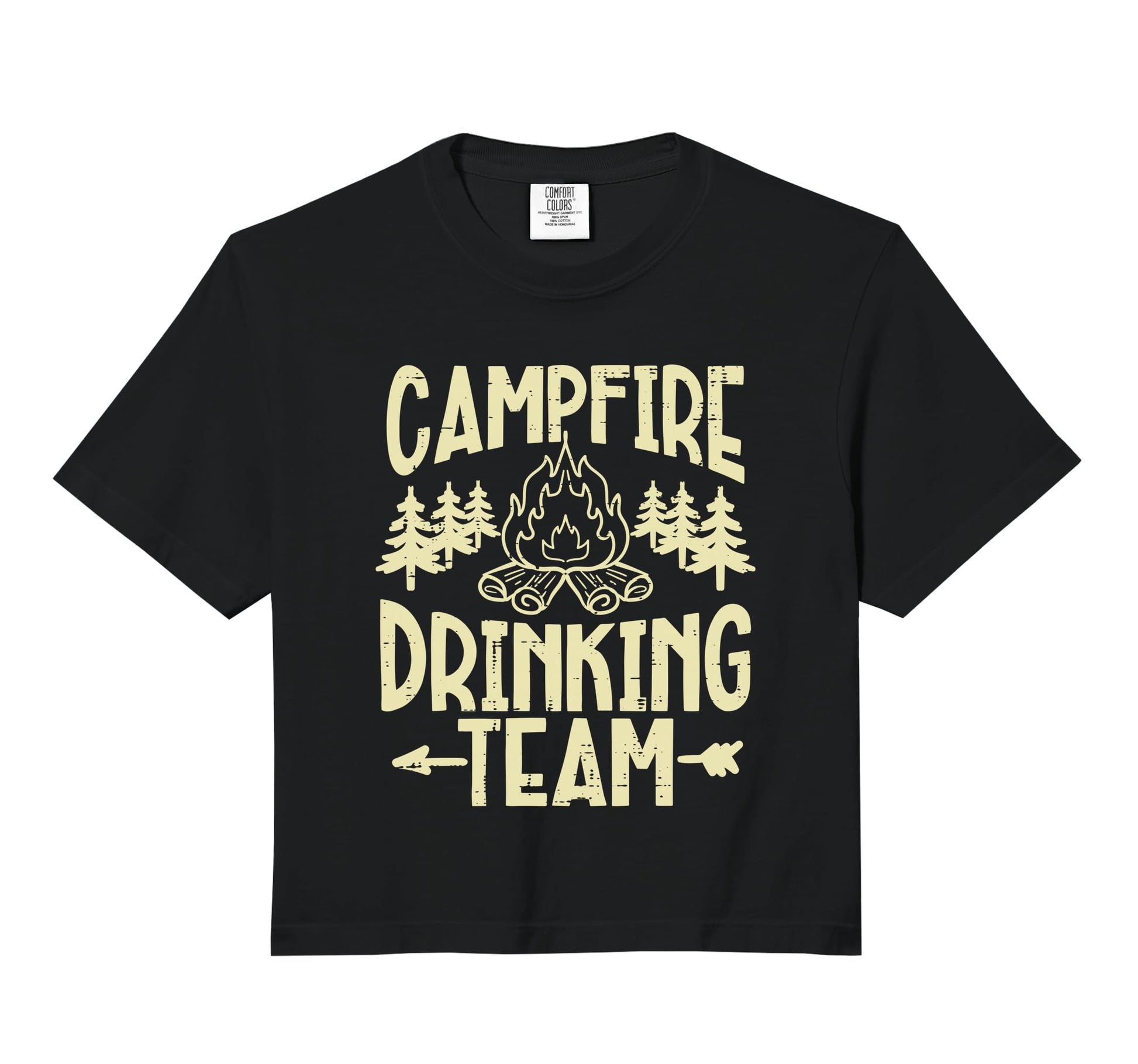 Campfire Team Camping Funny Camp T-Shirt - Casual Everyday Wear Unisex - T-Shirt, Sweatshirt, Hoodie