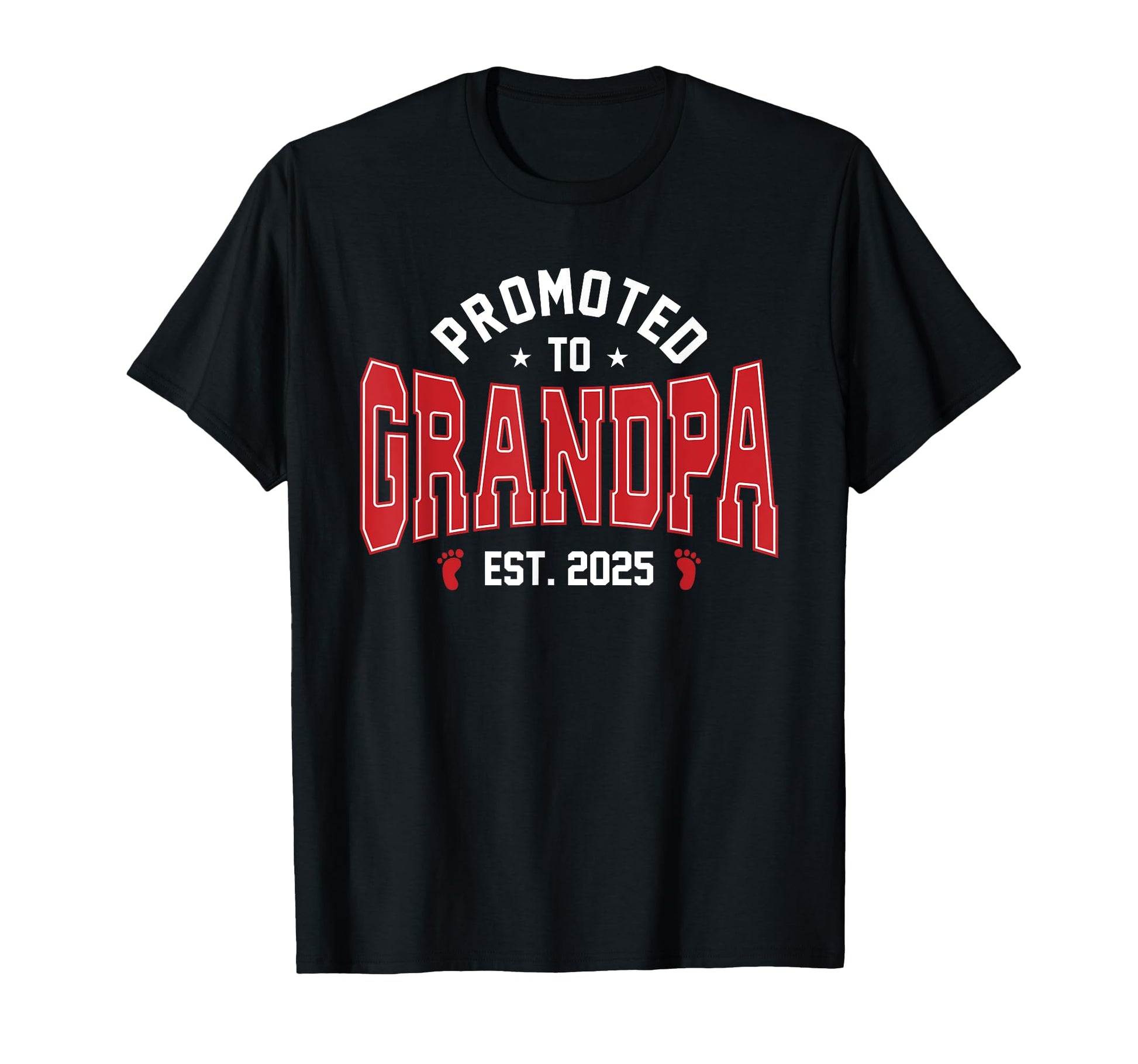 Promoted To Grandpa 2025 Soon To Be T-Shirt - Minimalist Print Men Women - T-Shirt, Sweatshirt, Hoodie