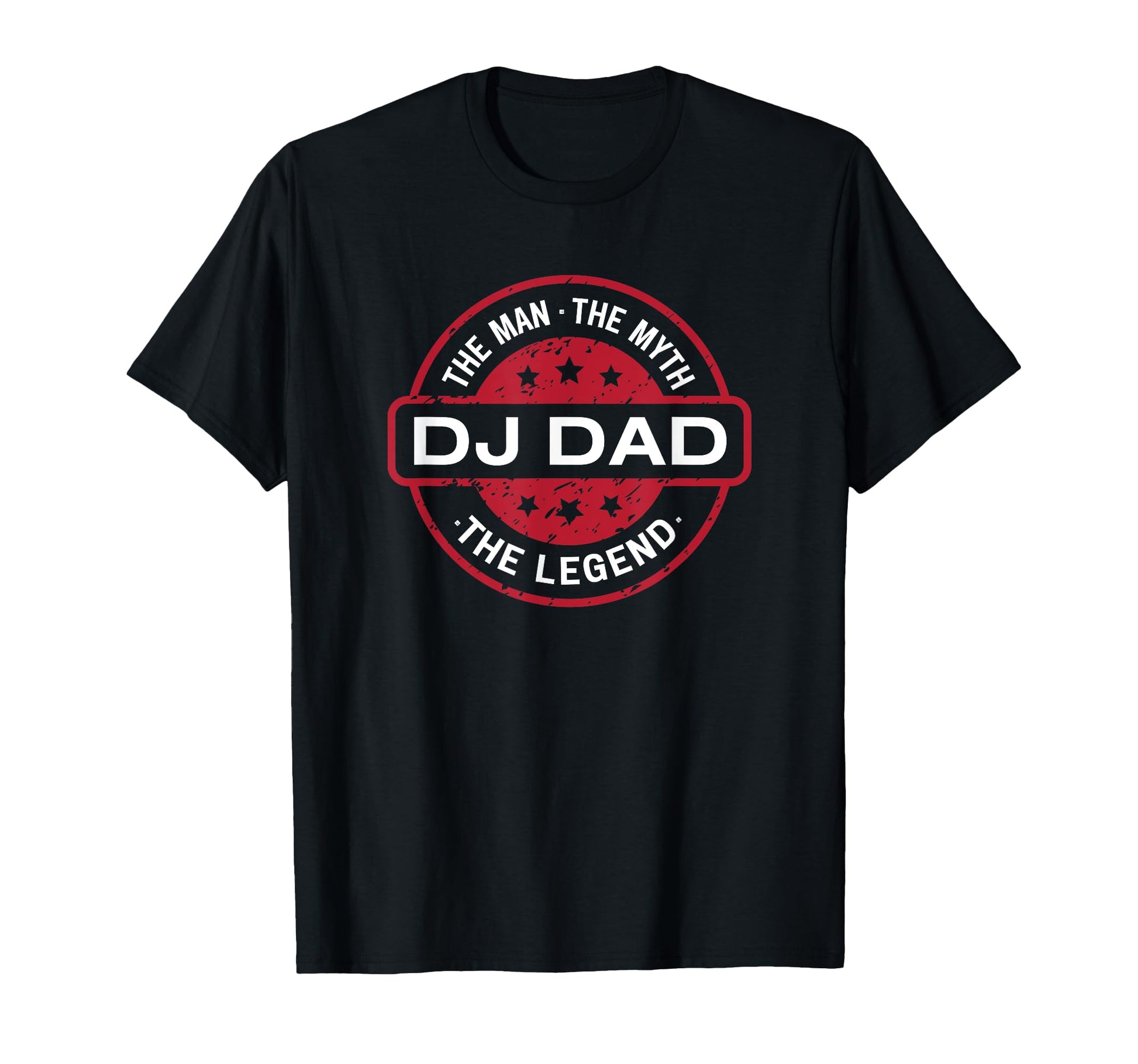 Dj Dad Myth Legend T-Shirt - Trendy Graphic Men Women - T-Shirt, Sweatshirt, Hoodie
