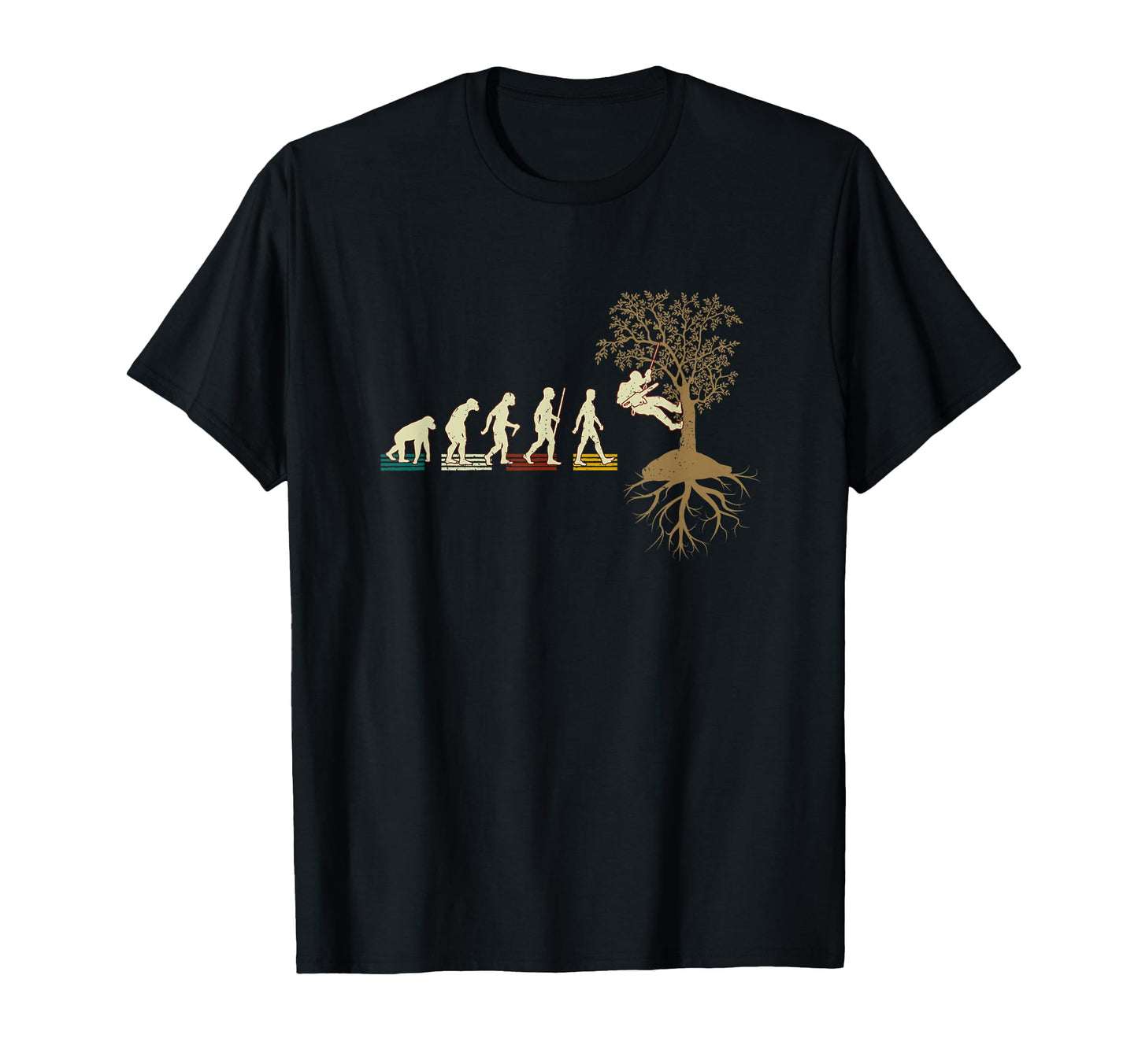 Arborist Gifts Tree Trimmer Mens Black T-Shirt - Fun Novelty Design Unisex - T-Shirt, Sweatshirt, Hoodie