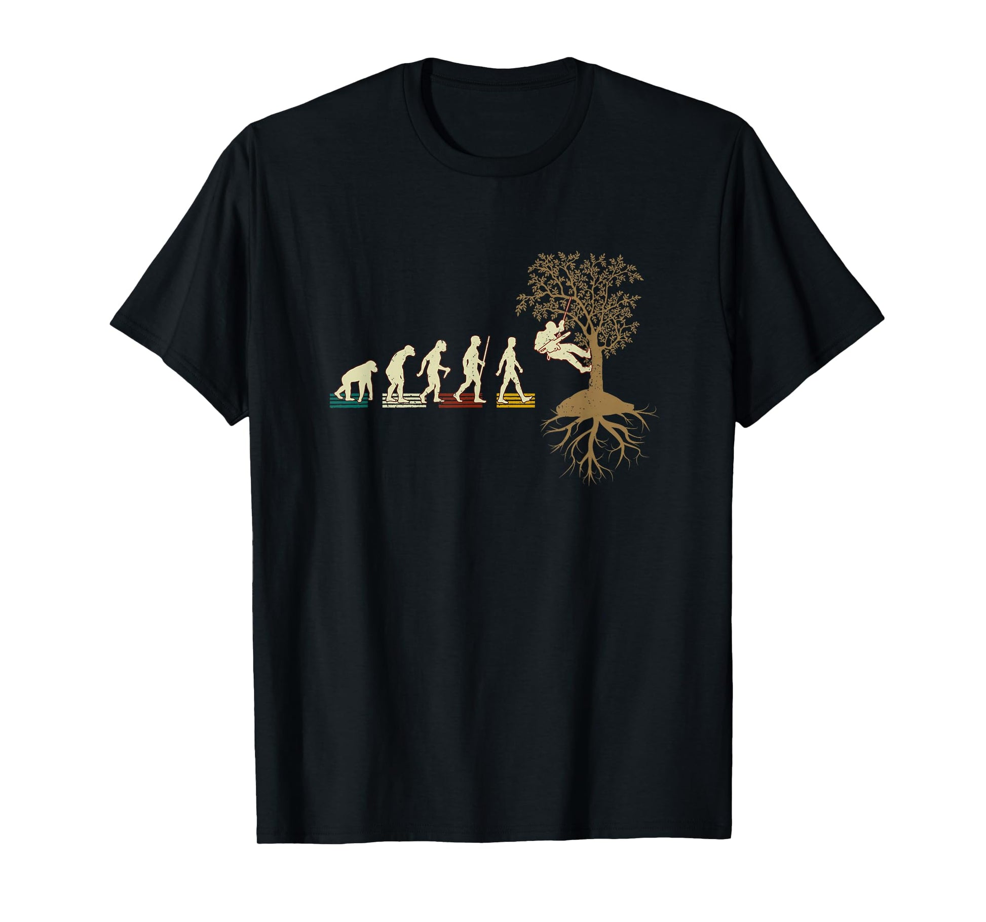 Arborist Gifts Tree Trimmer Mens Black T-Shirt - Fun Novelty Design Unisex - T-Shirt, Sweatshirt, Hoodie