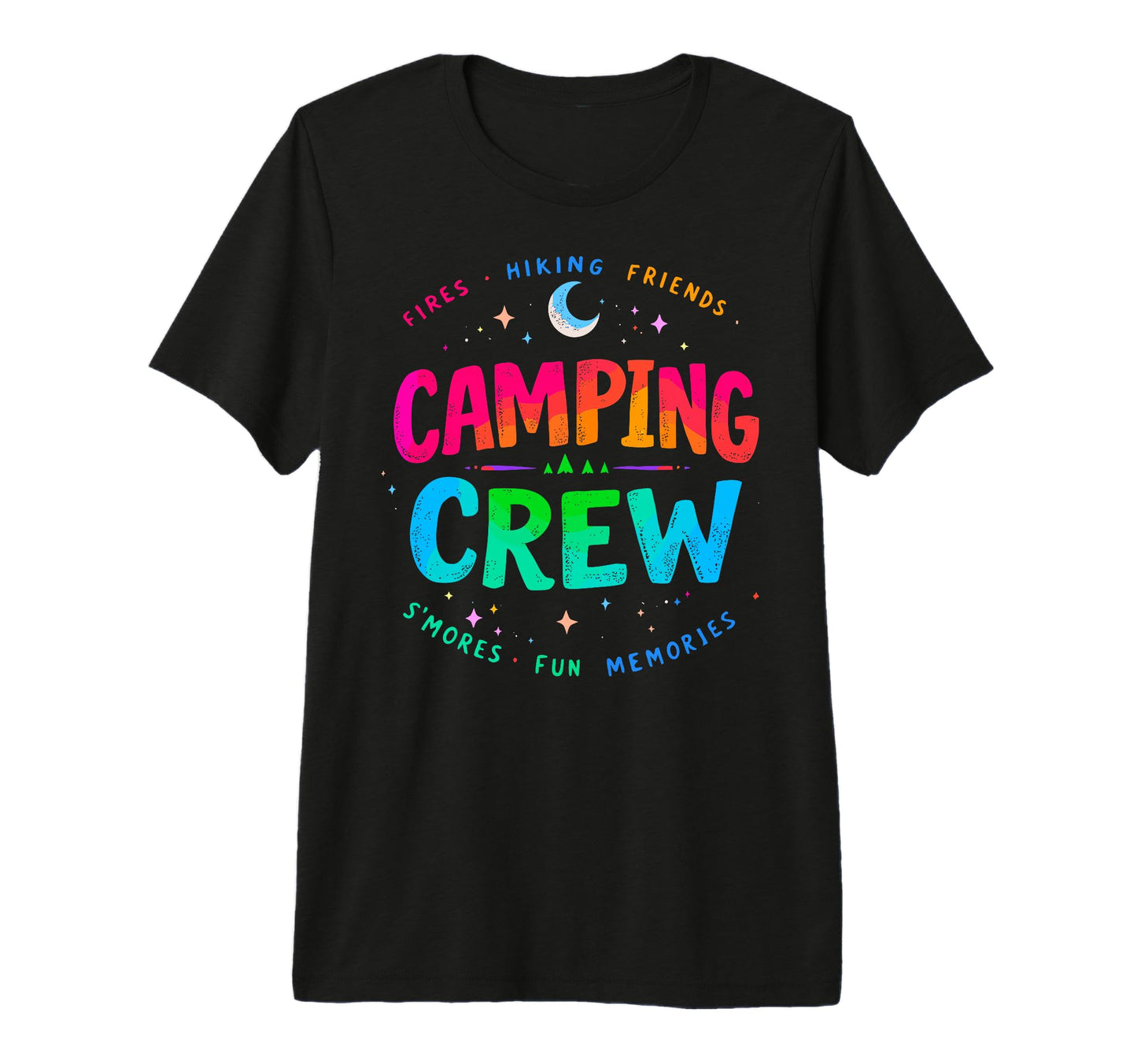 Camping Crew Group Matching Funny T-Shirt - Casual Everyday Wear Unisex - T-Shirt, Sweatshirt, Hoodie