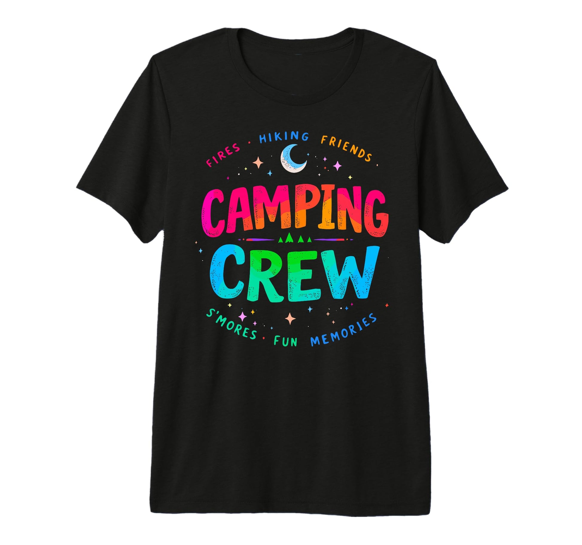 Camping Crew Group Matching Funny T-Shirt - Casual Everyday Wear Unisex - T-Shirt, Sweatshirt, Hoodie