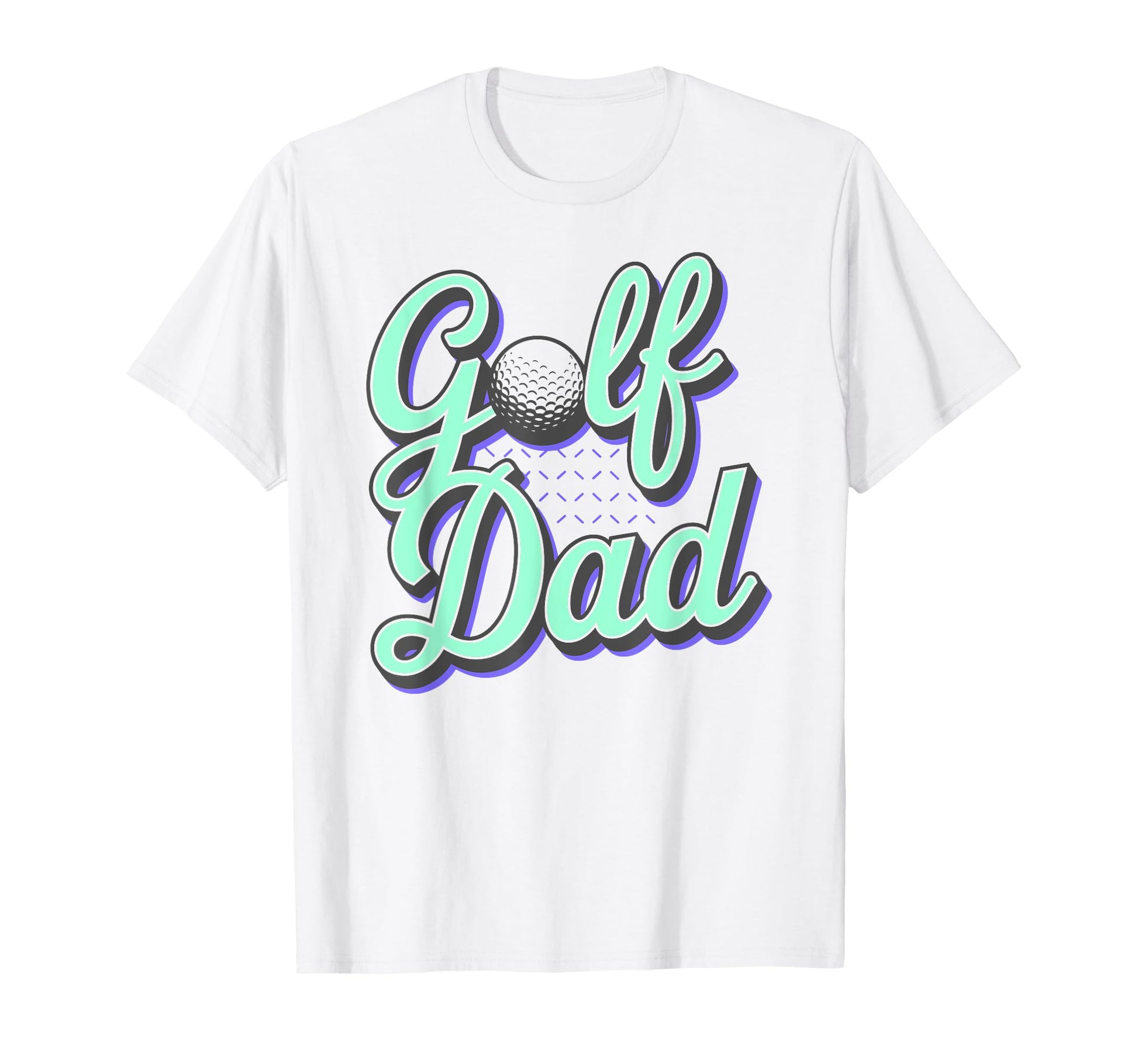Golf Dad Funny Par Golfing Best Dad T-Shirt - Custom Art Print for Adults - T-Shirt, Sweatshirt, Hoodie