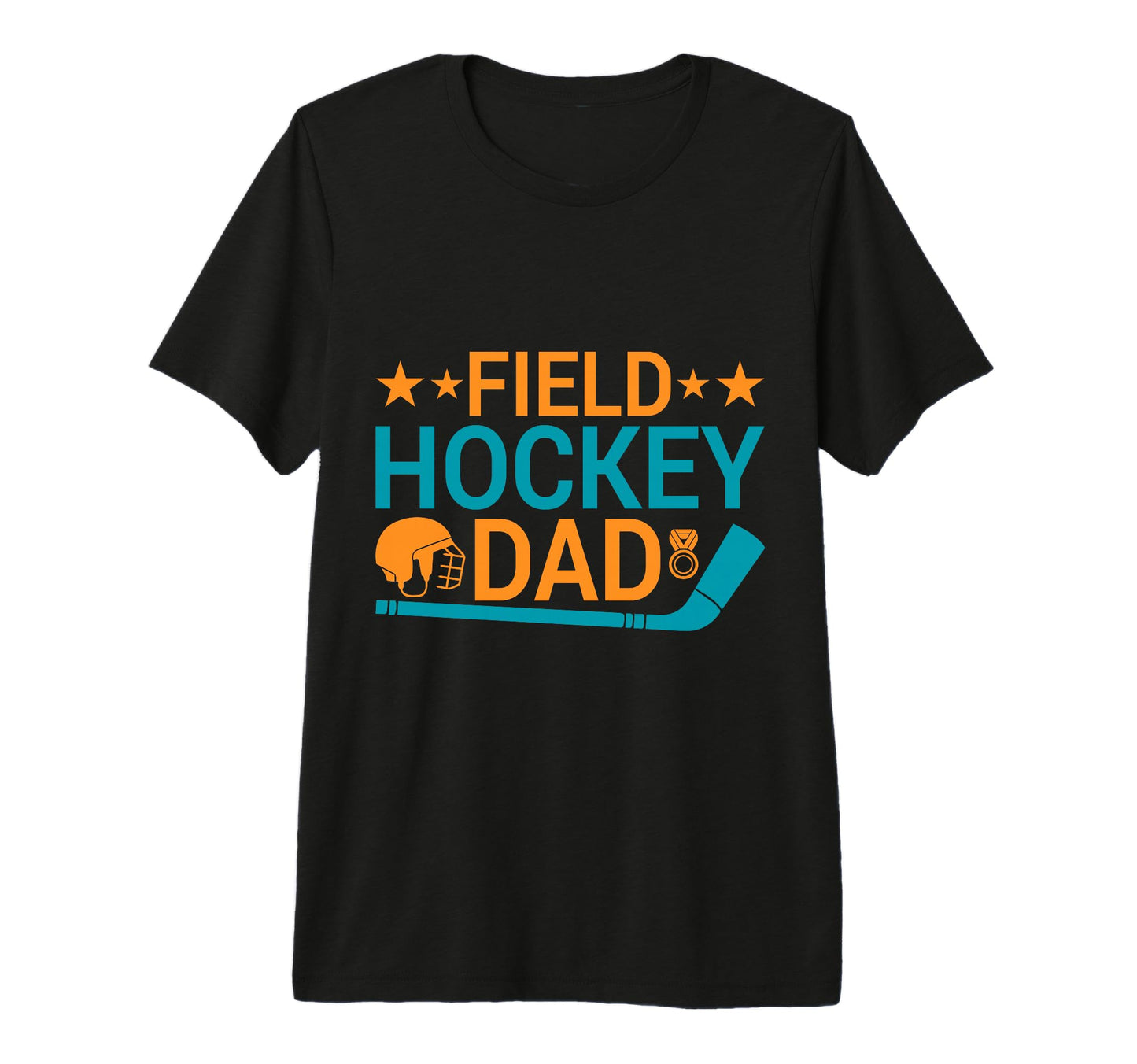 Mens Field Hockey Dad Ball Dad Field T-Shirt - Aesthetic Graphic Men Women - T-Shirt, Sweatshirt, Hoodie