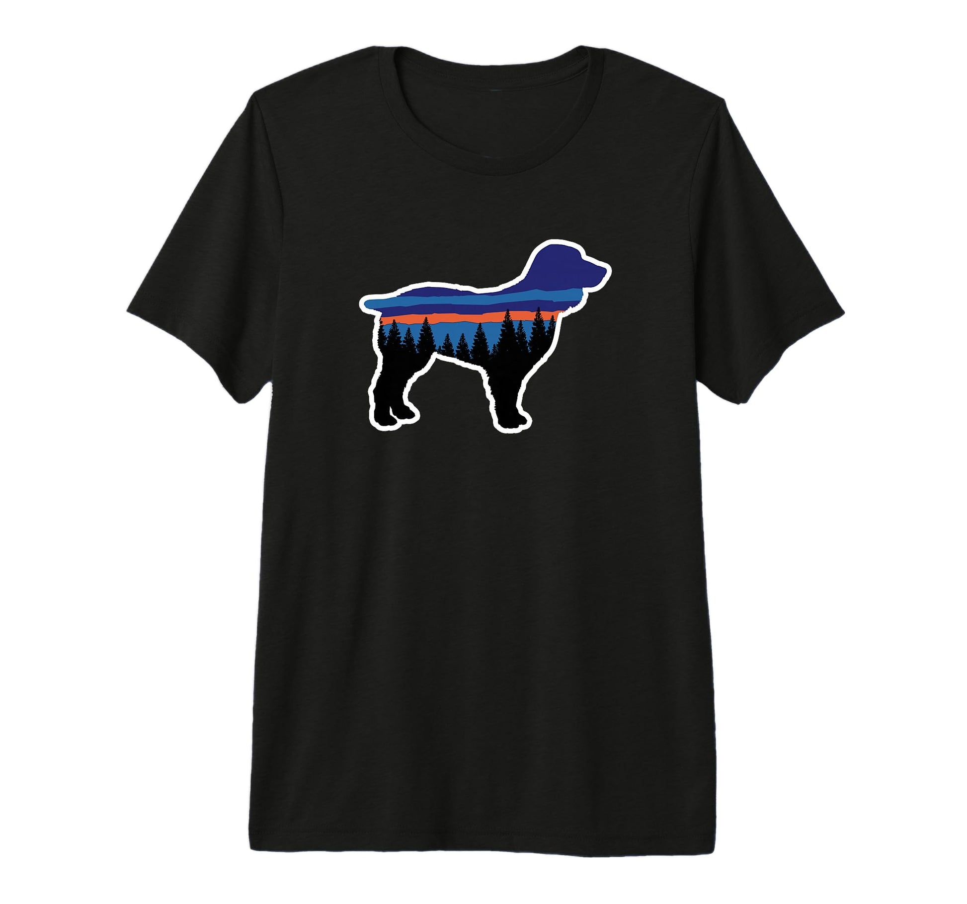 Boykin Dog Trail Hiking Camping Gift Tri T-Shirt - Graphic Print Men Women - T-Shirt, Sweatshirt, Hoodie