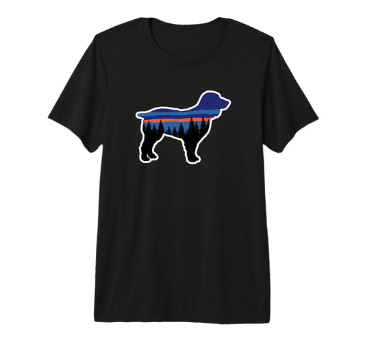 Boykin Dog Trail Hiking Camping Gift Tri T-Shirt - Graphic Print Men Women - T-Shirt, Sweatshirt, Hoodie
