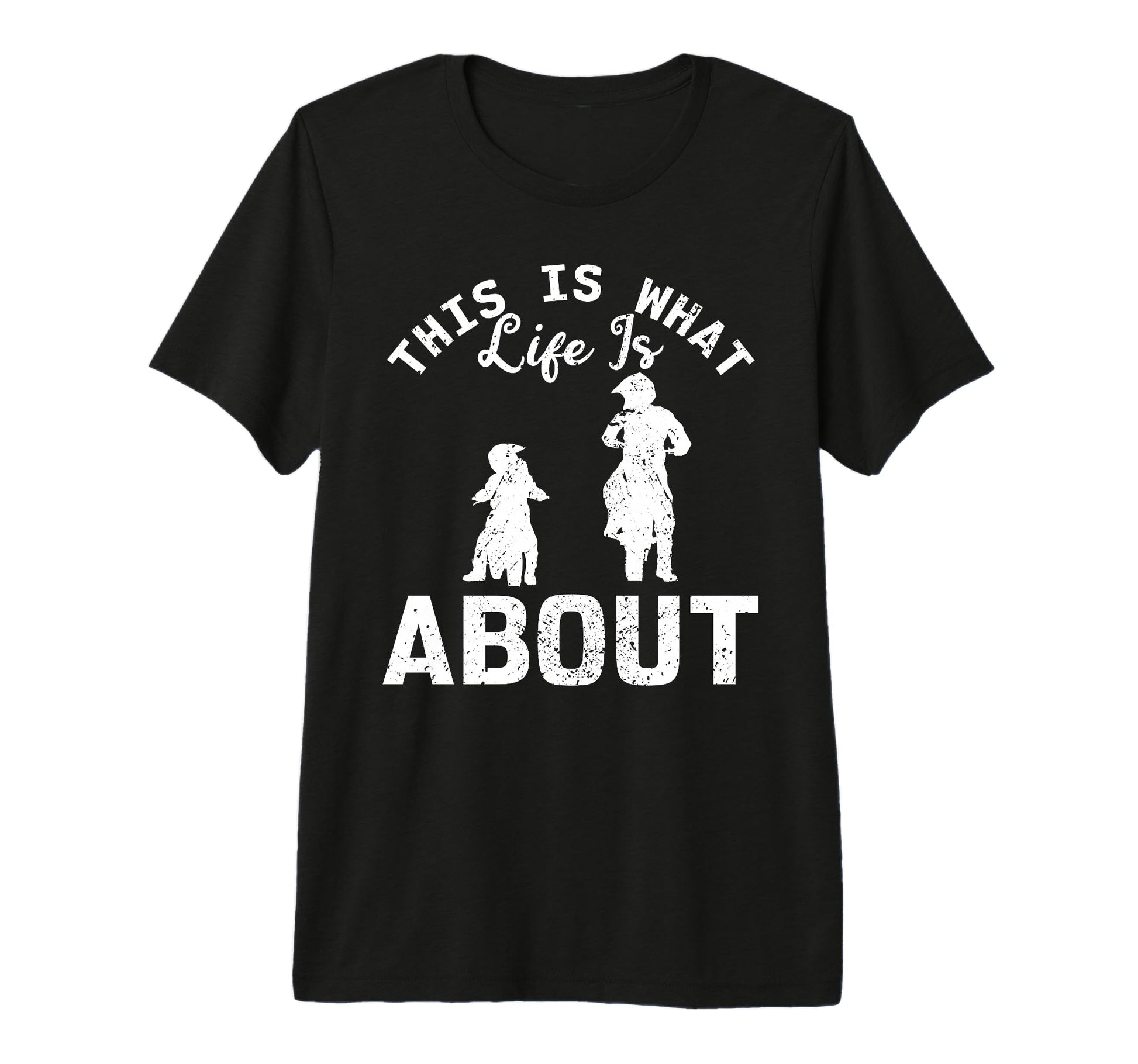 Dad Son Motocross This Is What Life T-Shirt - Casual Everyday Wear Unisex - T-Shirt, Sweatshirt, Hoodie
