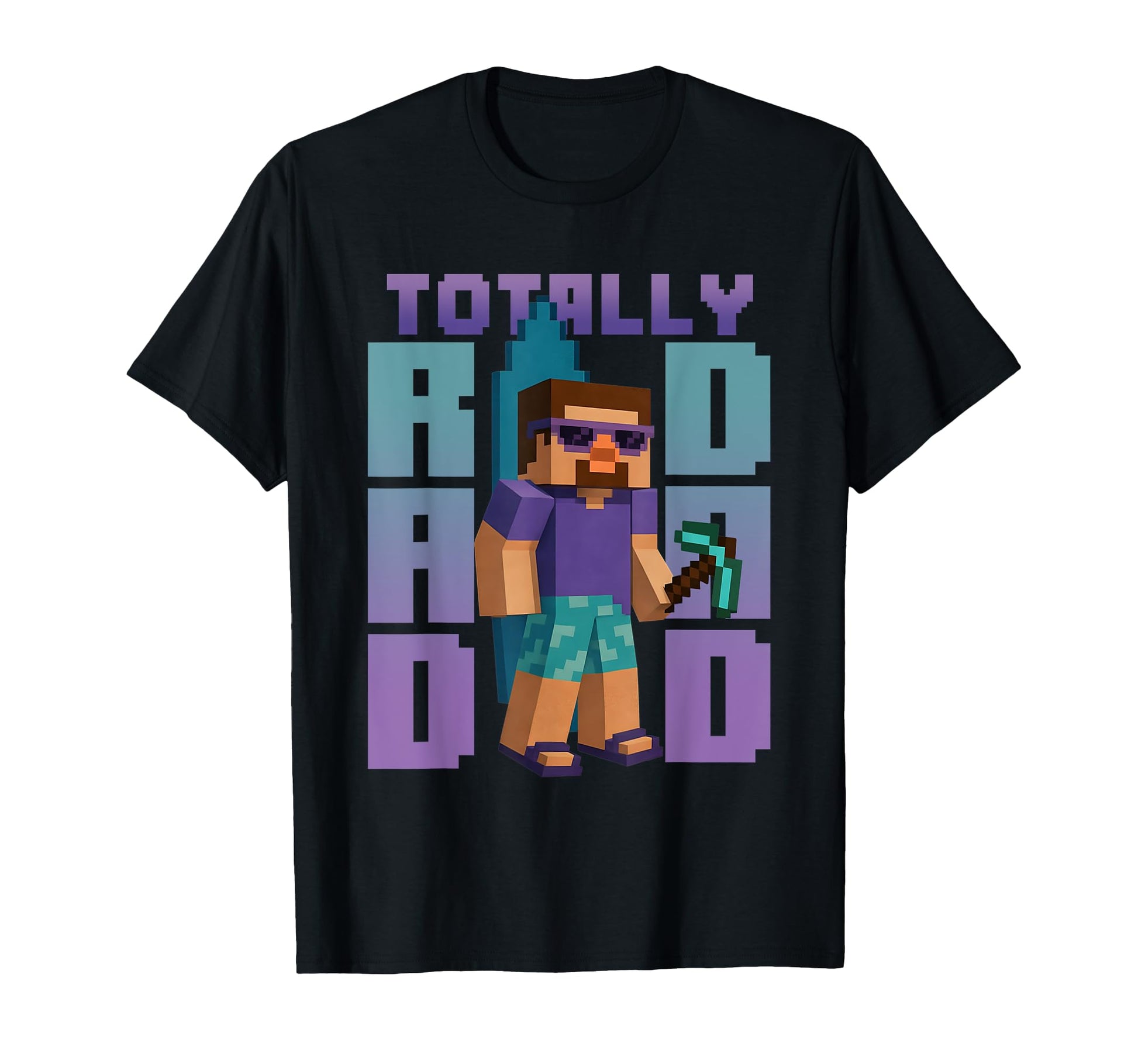 Totally Rad Dad Fathers Day T-Shirt - Novelty Apparel for Adults - T-Shirt, Sweatshirt, Hoodie