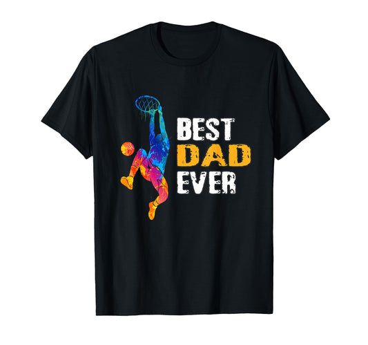 Basketball Father Basketball Dad Fathers T-Shirt - Trendy Graphic Unisex - T-Shirt, Sweatshirt, Hoodie